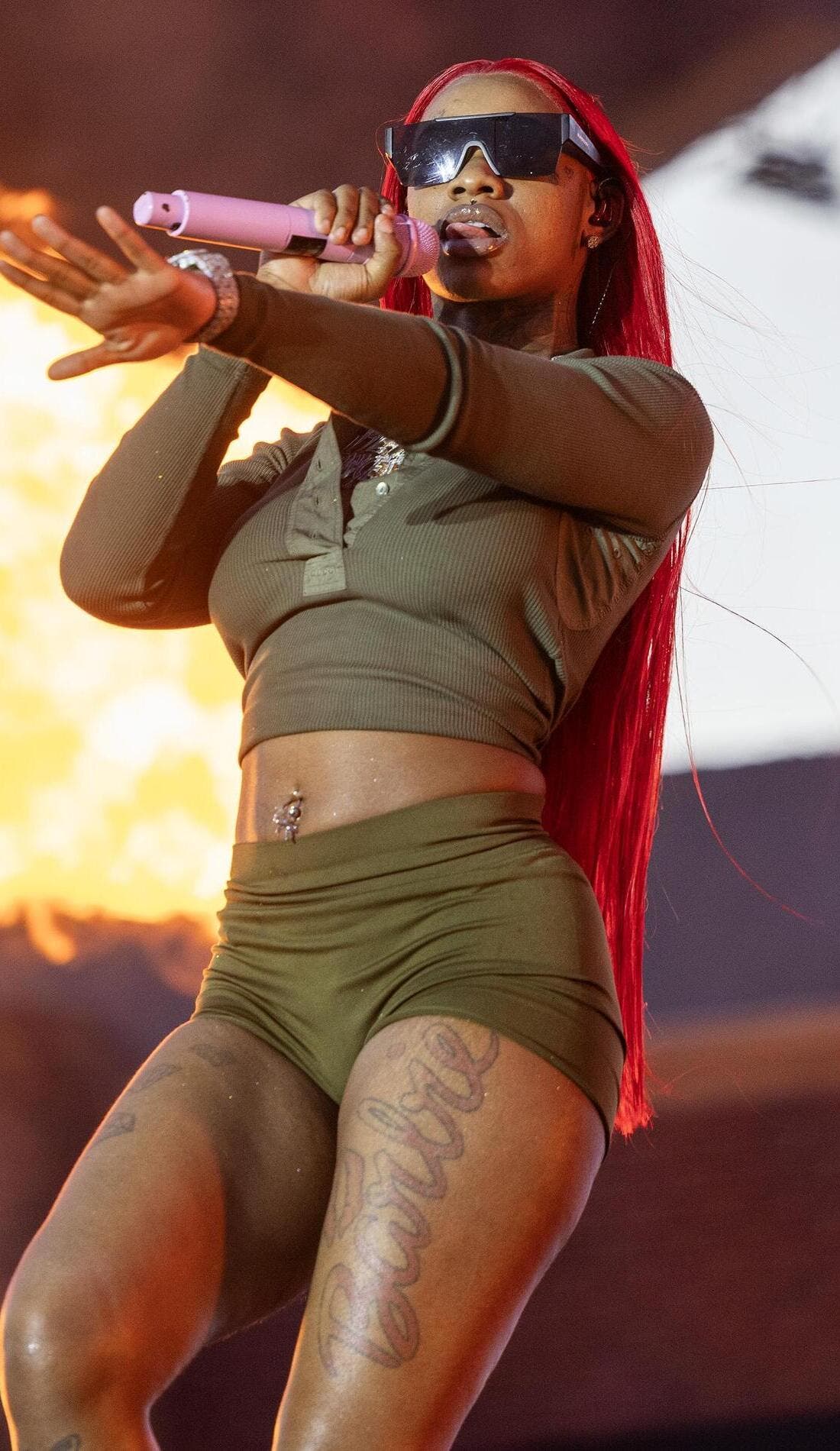 Sexyy Red promotional image for upcoming events and ticket sales