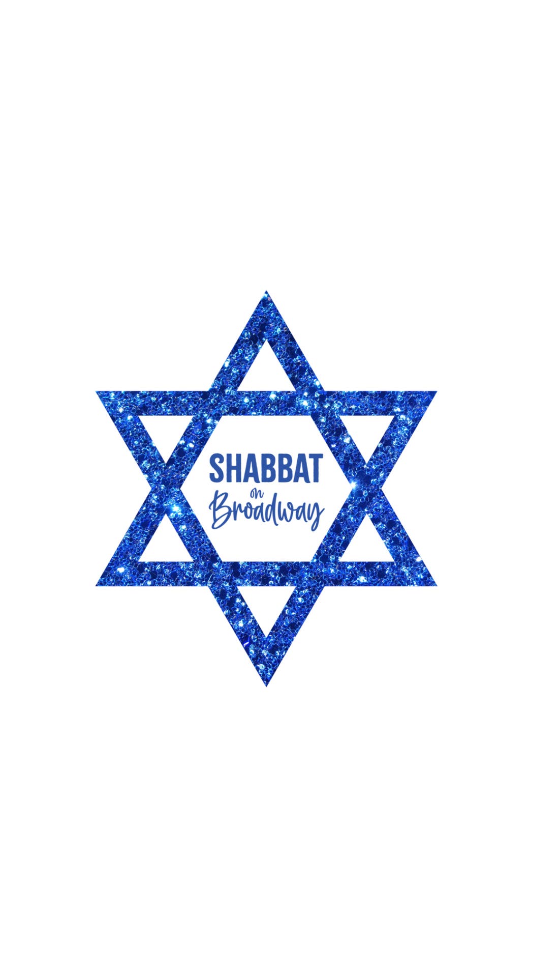Shabbat on Broadway promotional image for upcoming events and ticket sales