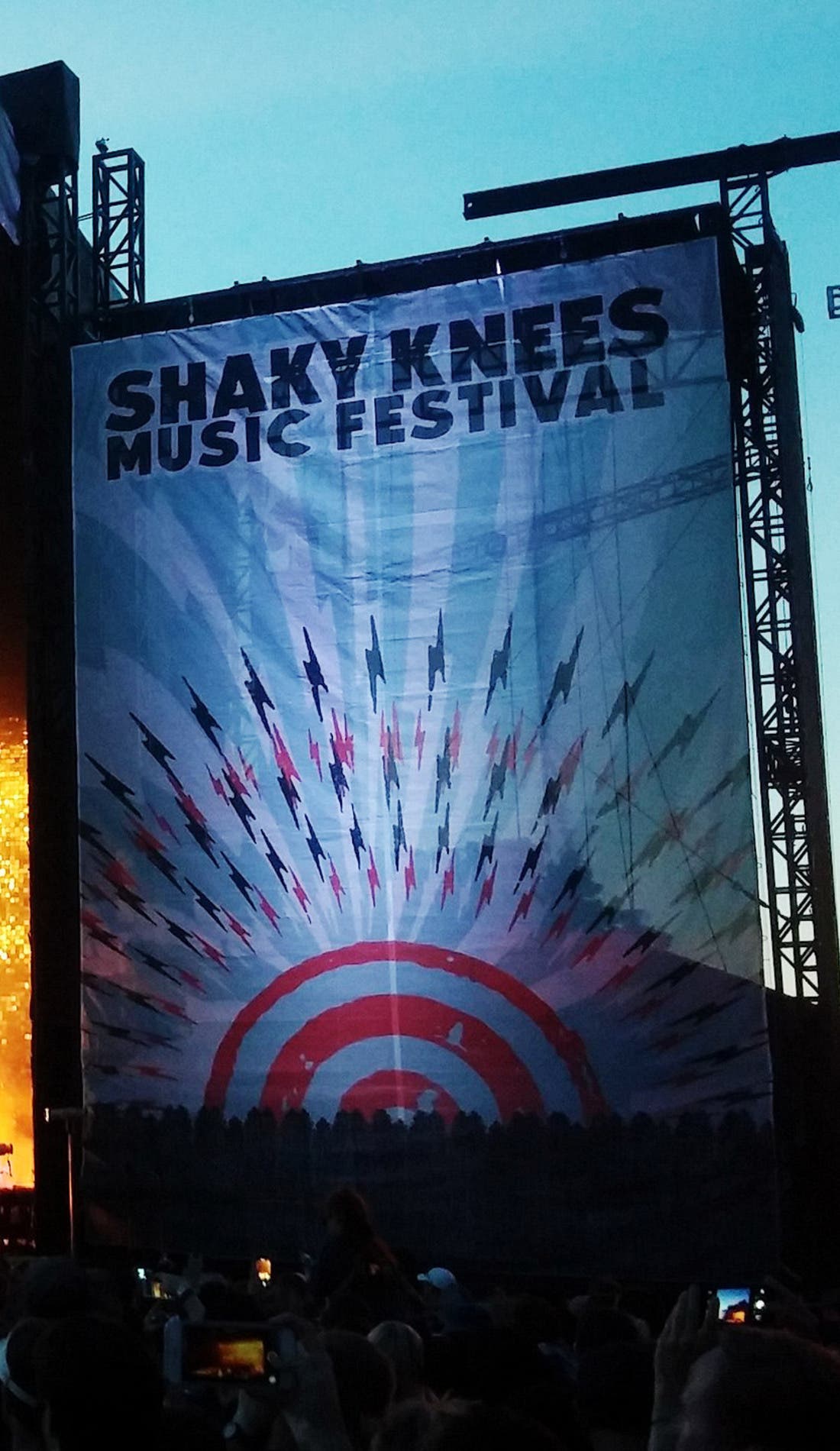 Promotional image for Shaky Knees Music Festival parking