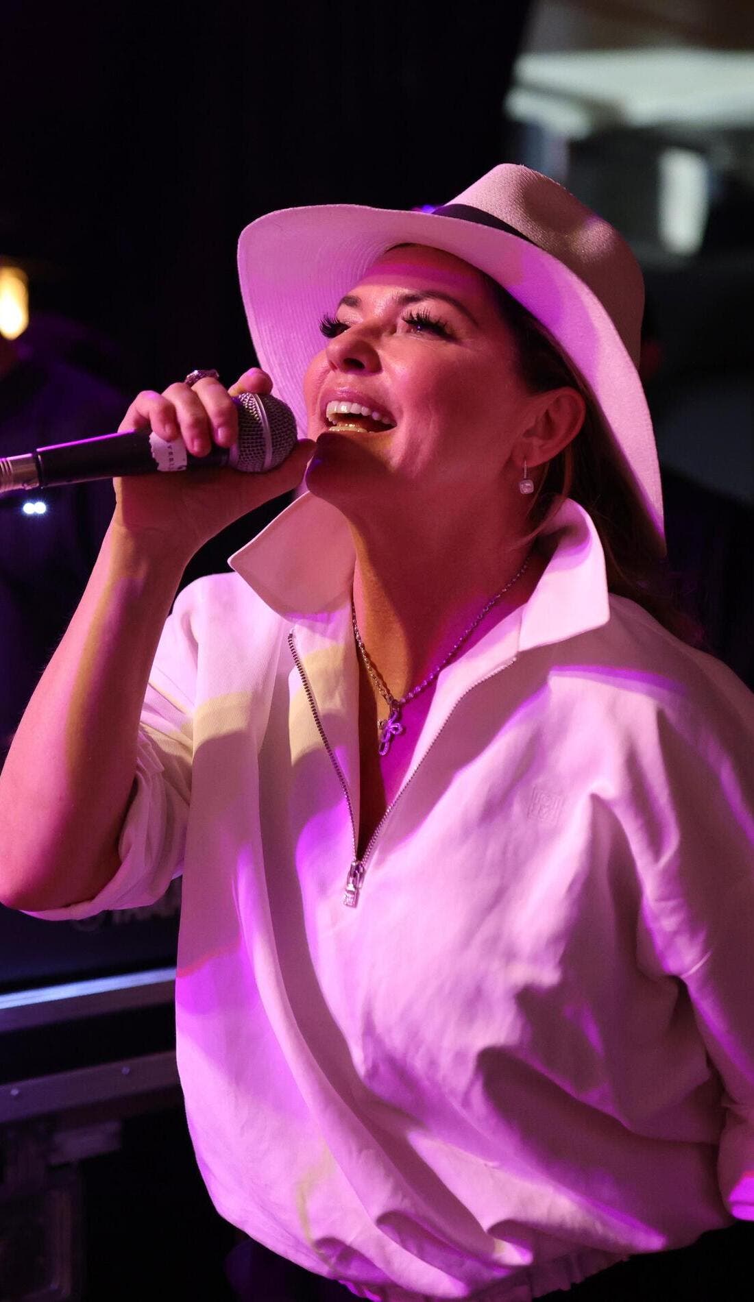 Shania Twain promotional image for upcoming events and ticket sales