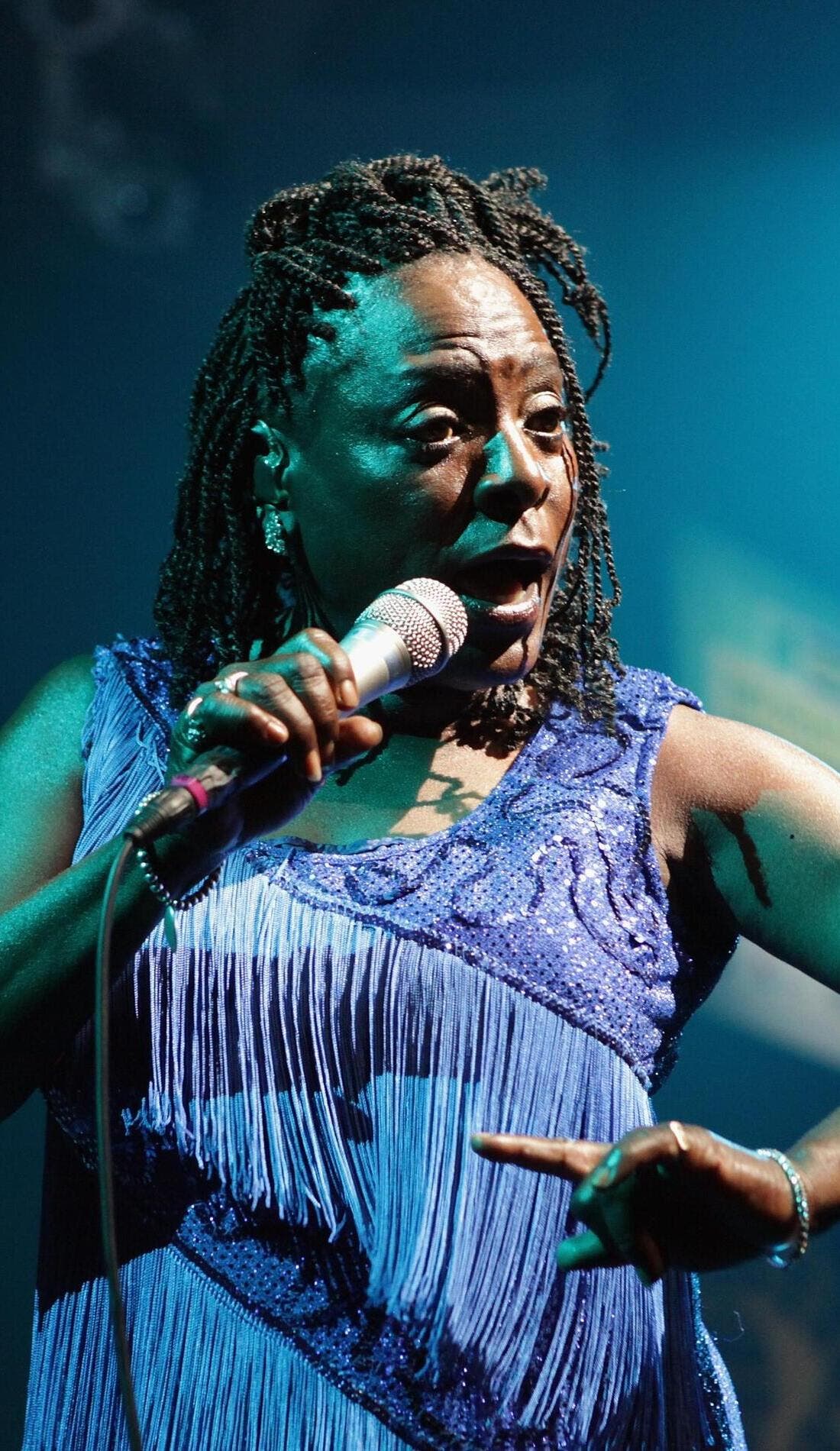 Sharon Jones promotional image for upcoming events and ticket sales