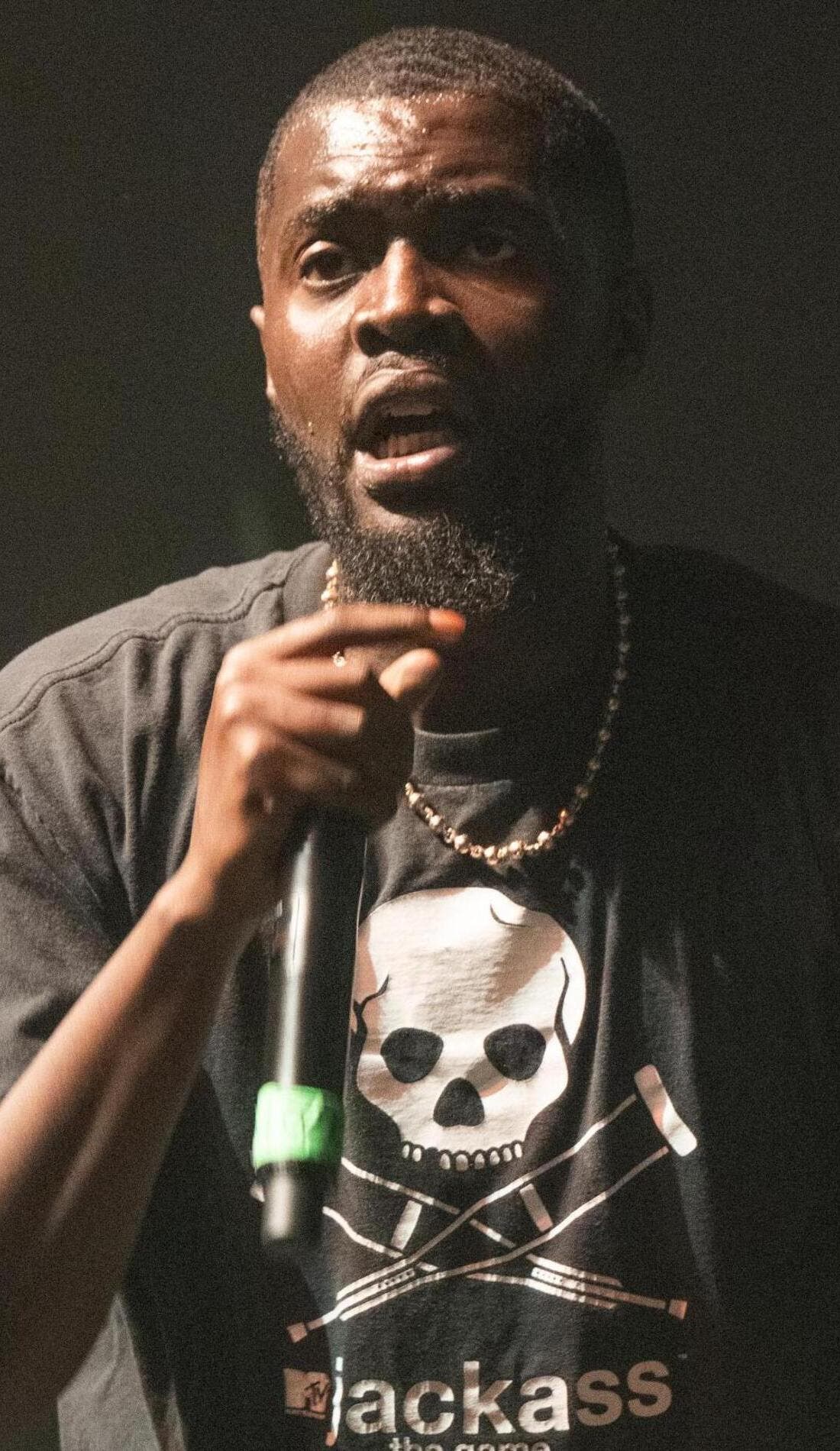 Sheck Wes promotional image for upcoming events and ticket sales