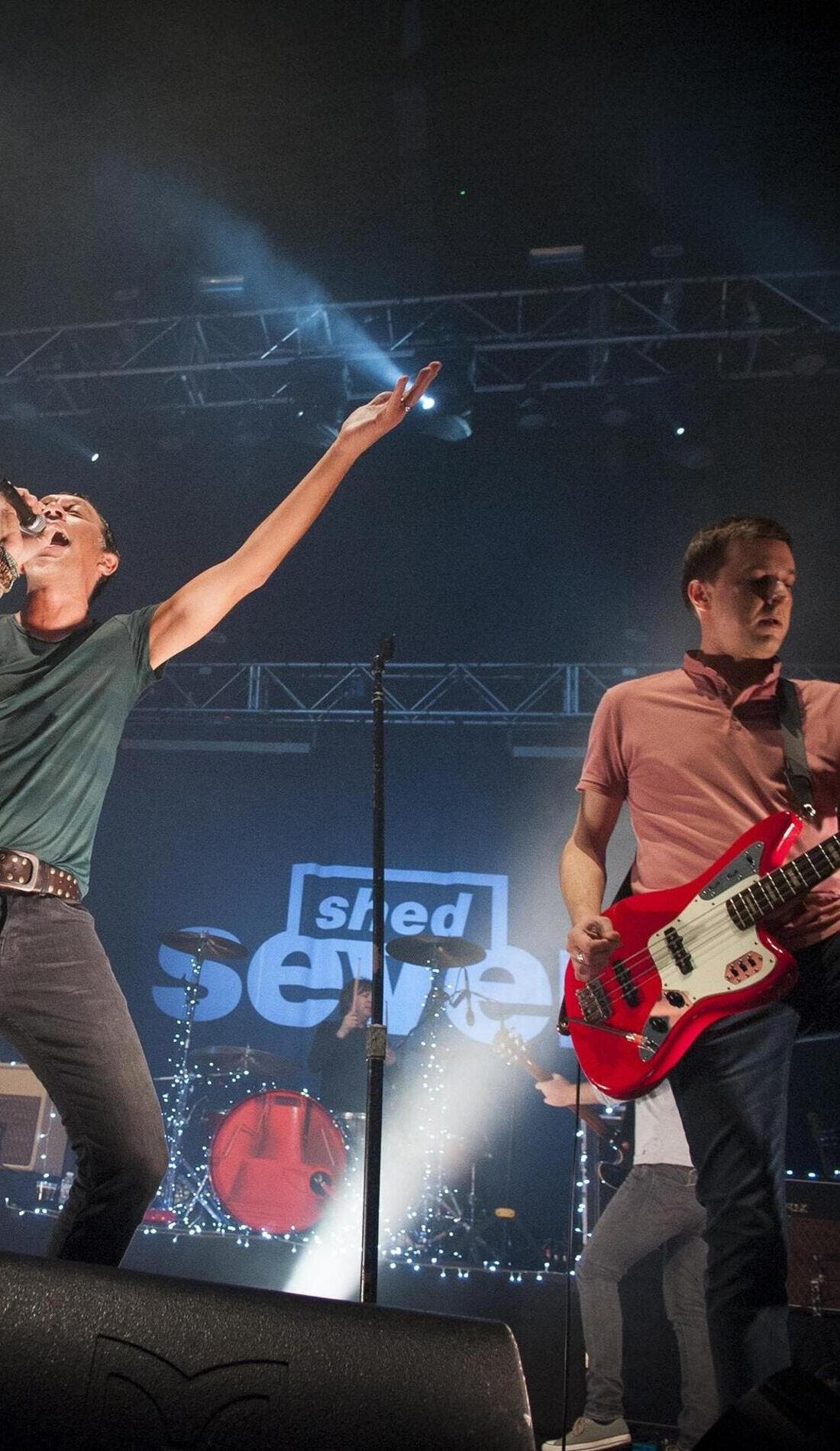 Shed Seven promotional image for upcoming events and ticket sales