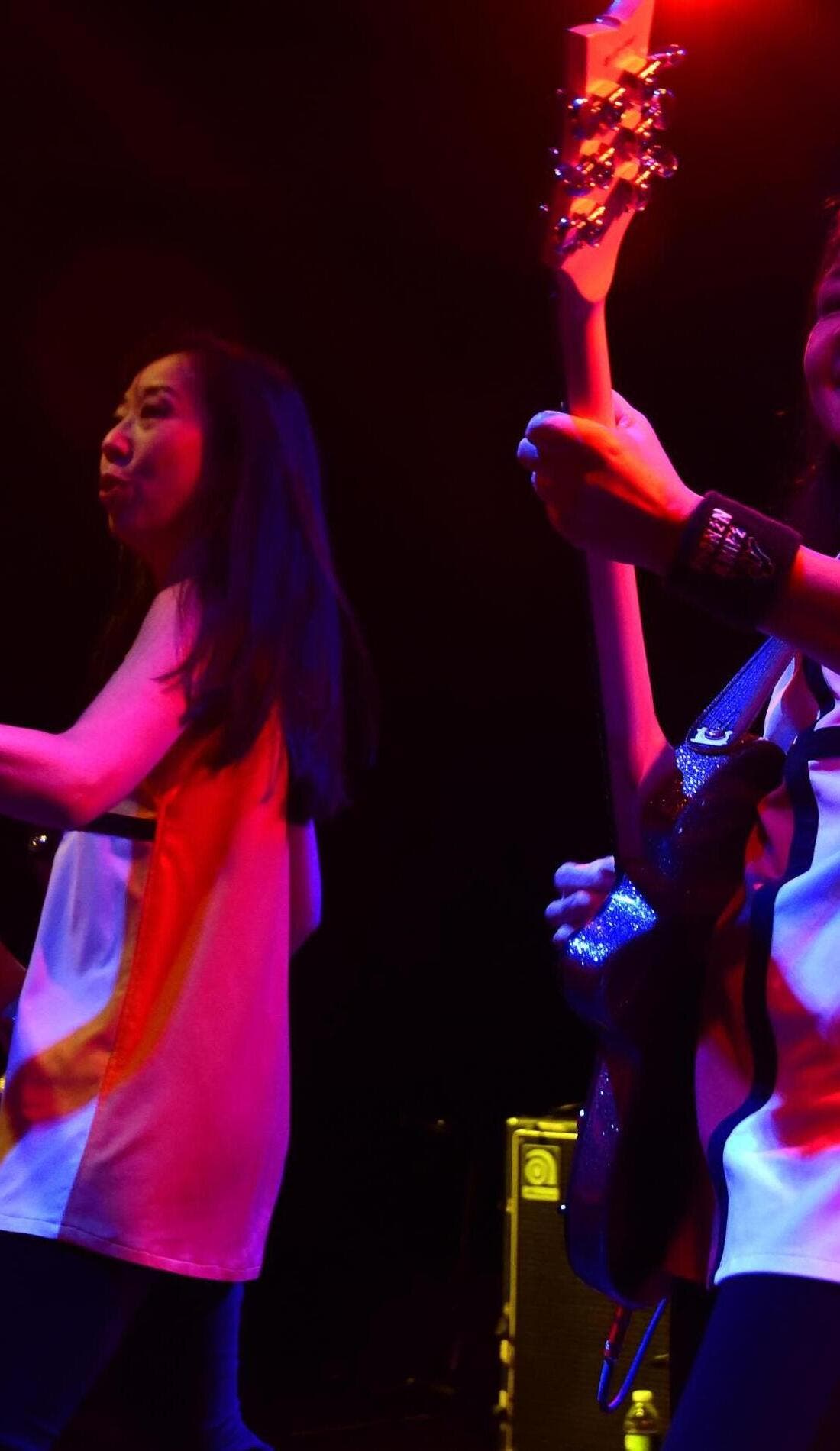 Shonen Knife promotional image for upcoming events and ticket sales