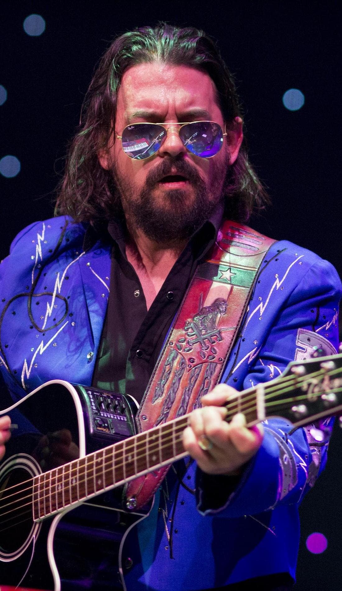 Shooter Jennings promotional image for upcoming events and ticket sales