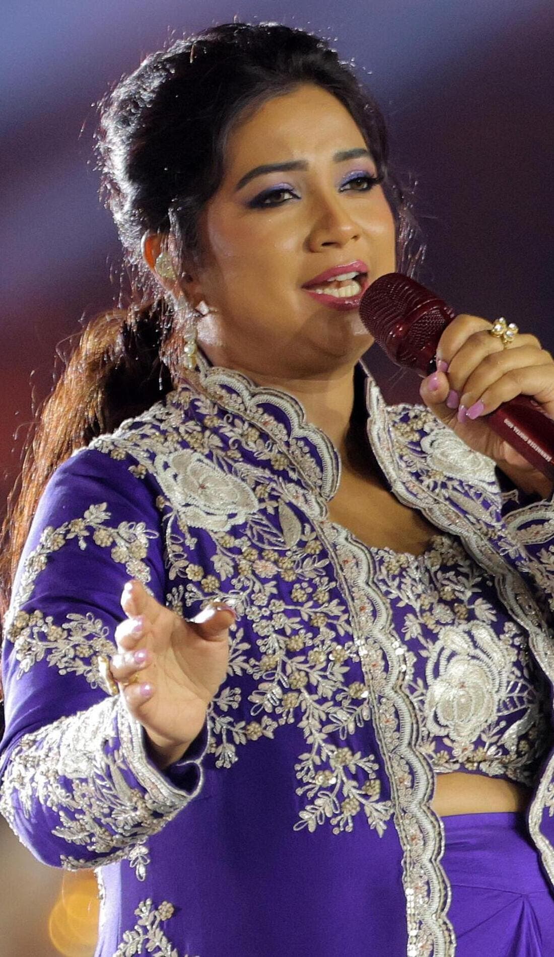 Shreya Ghoshal promotional image for upcoming events and ticket sales in Dallas