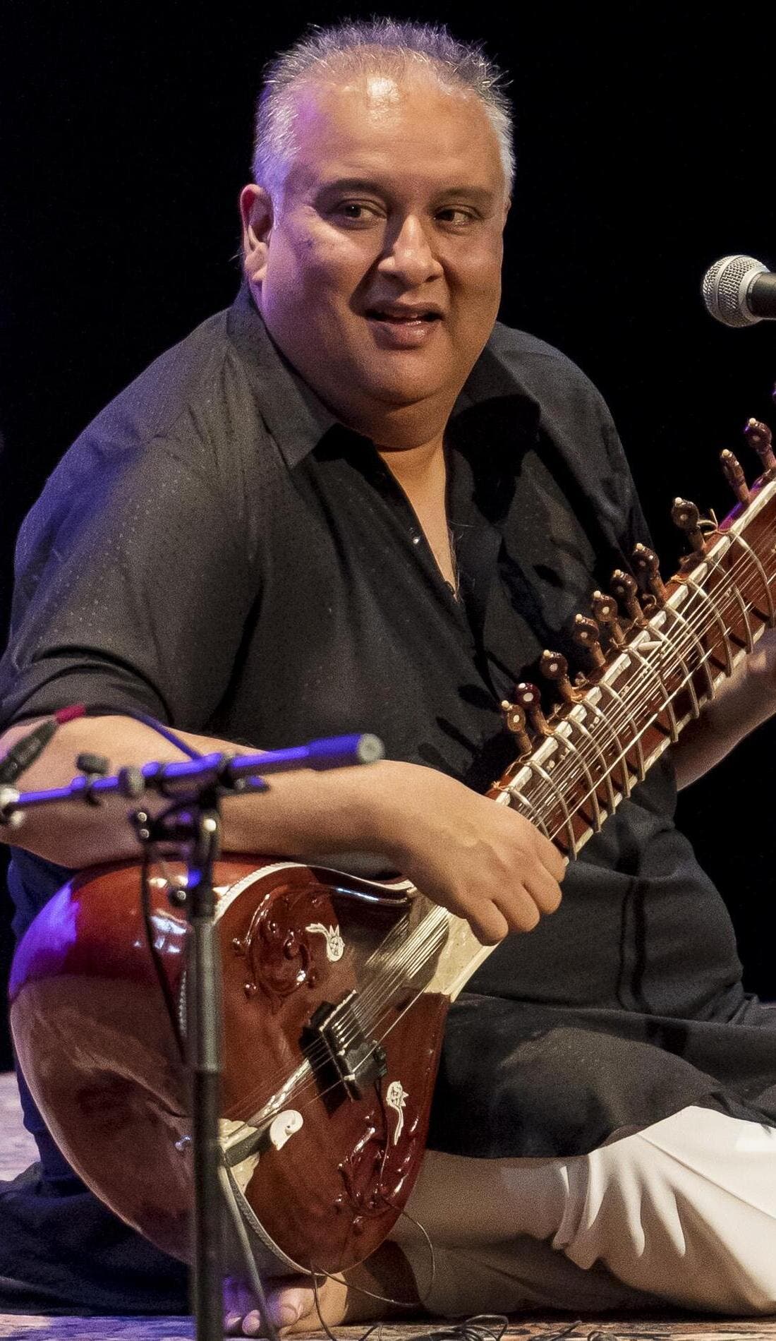 Shujaat Khan promotional image for upcoming events and ticket sales