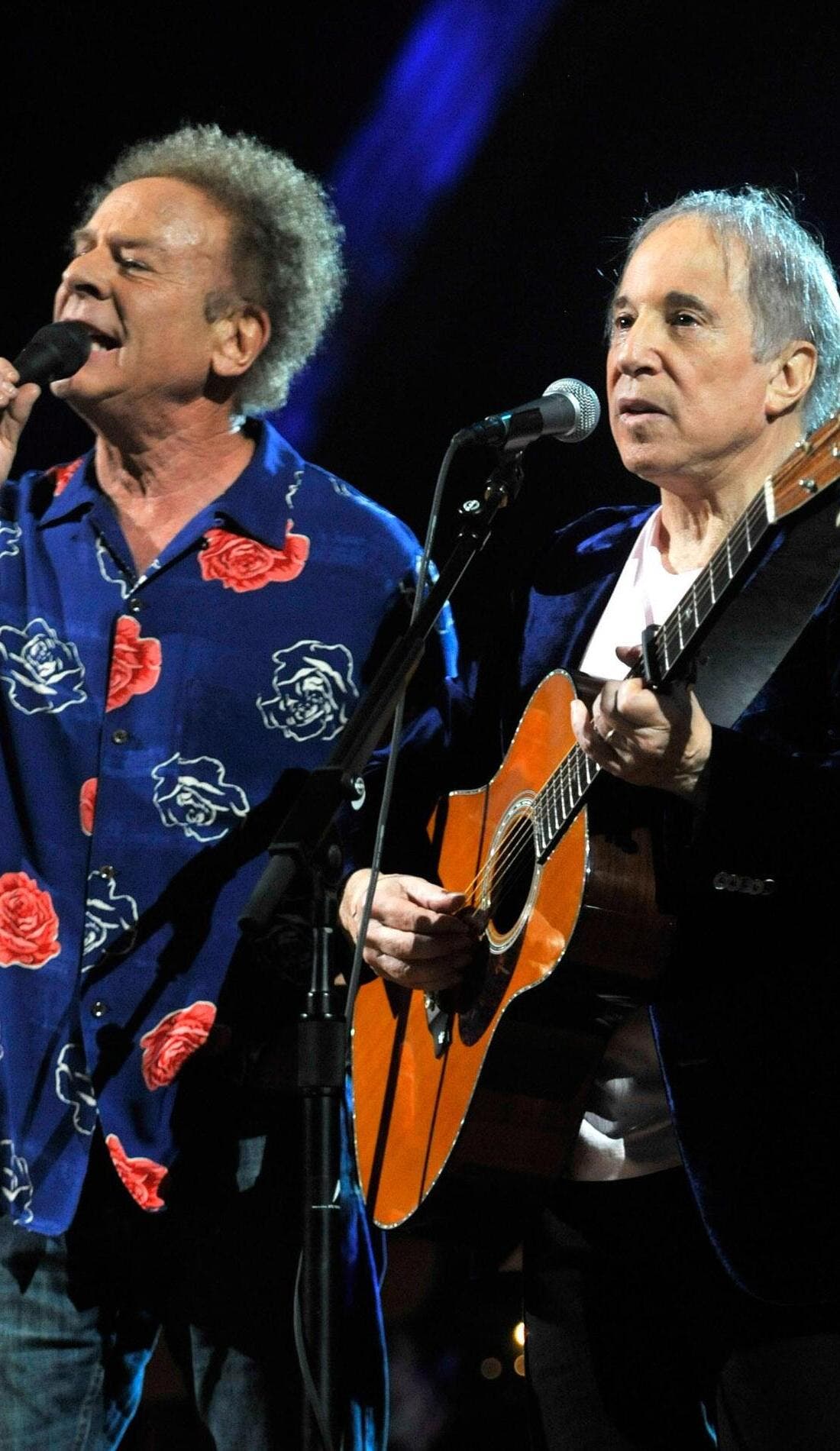 Simon and Garfunkel promotional image for upcoming events and ticket sales