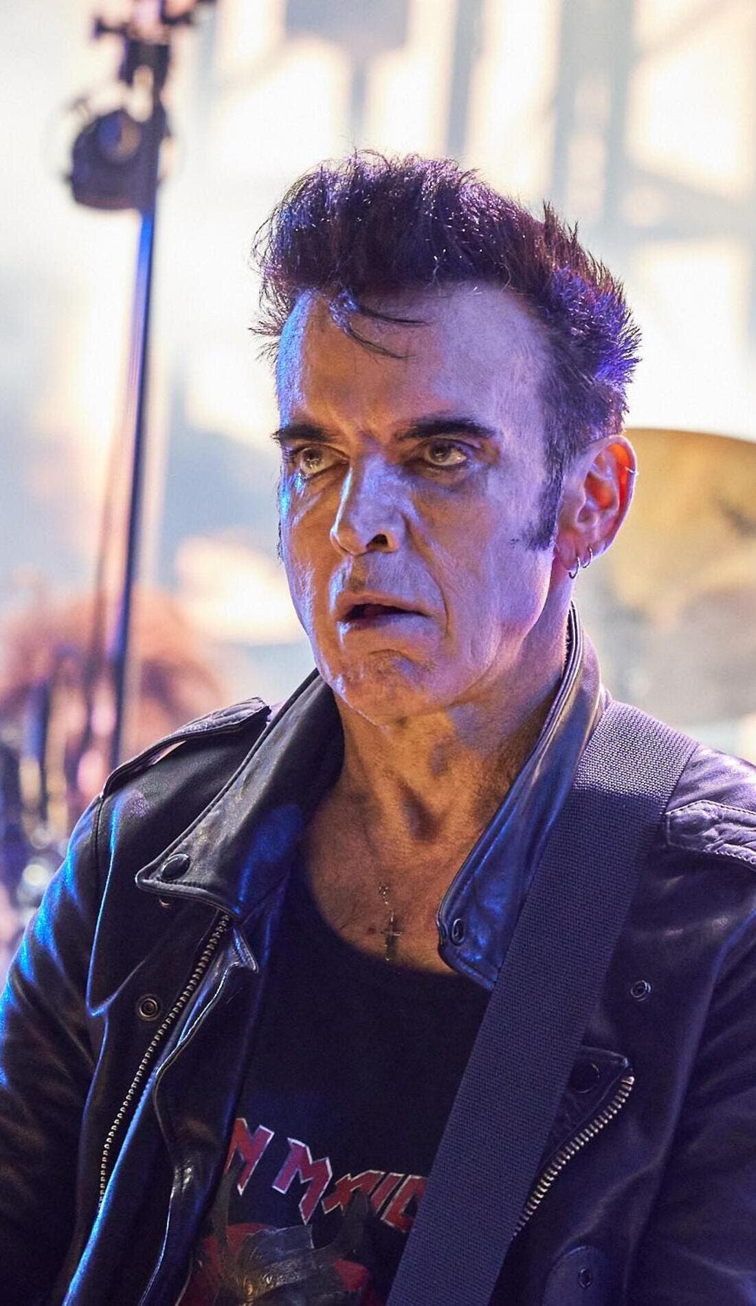 Simon Gallup promotional image for upcoming events and ticket sales