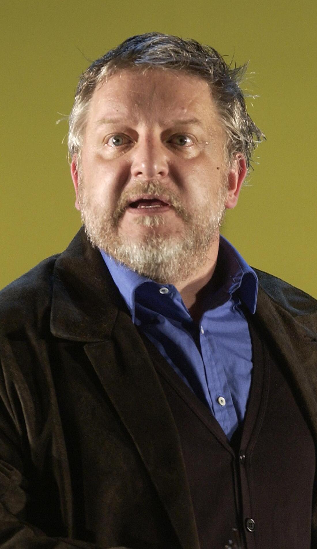 Simon Russell Beale promotional image for upcoming events and ticket sales