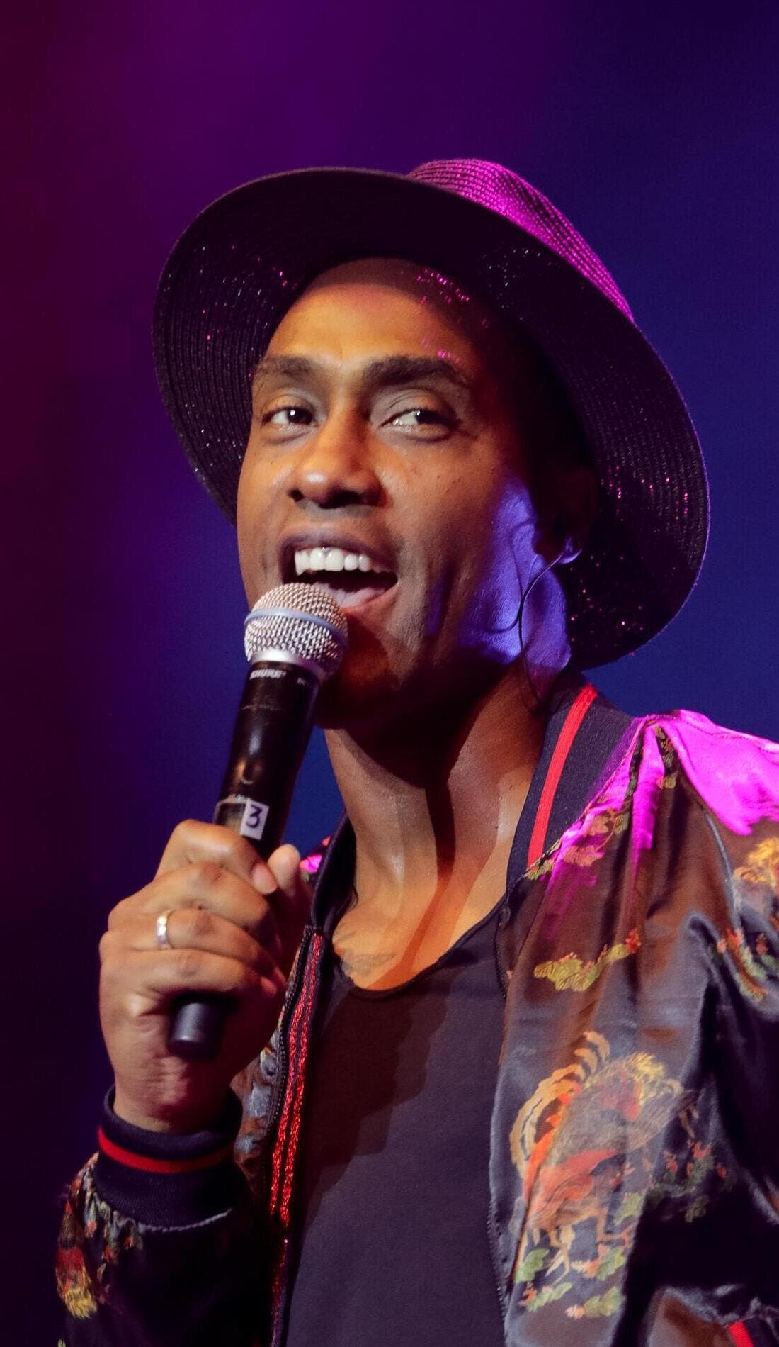 Simon Webbe promotional image for upcoming events and ticket sales
