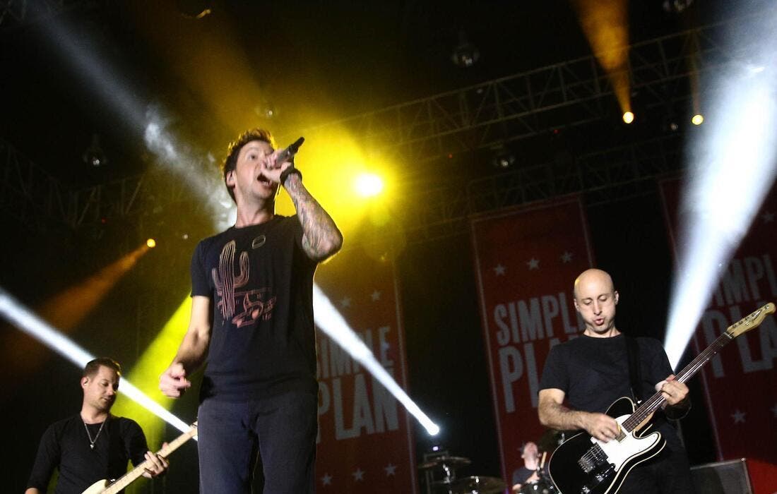 Promotional image for Simple Plan tickets