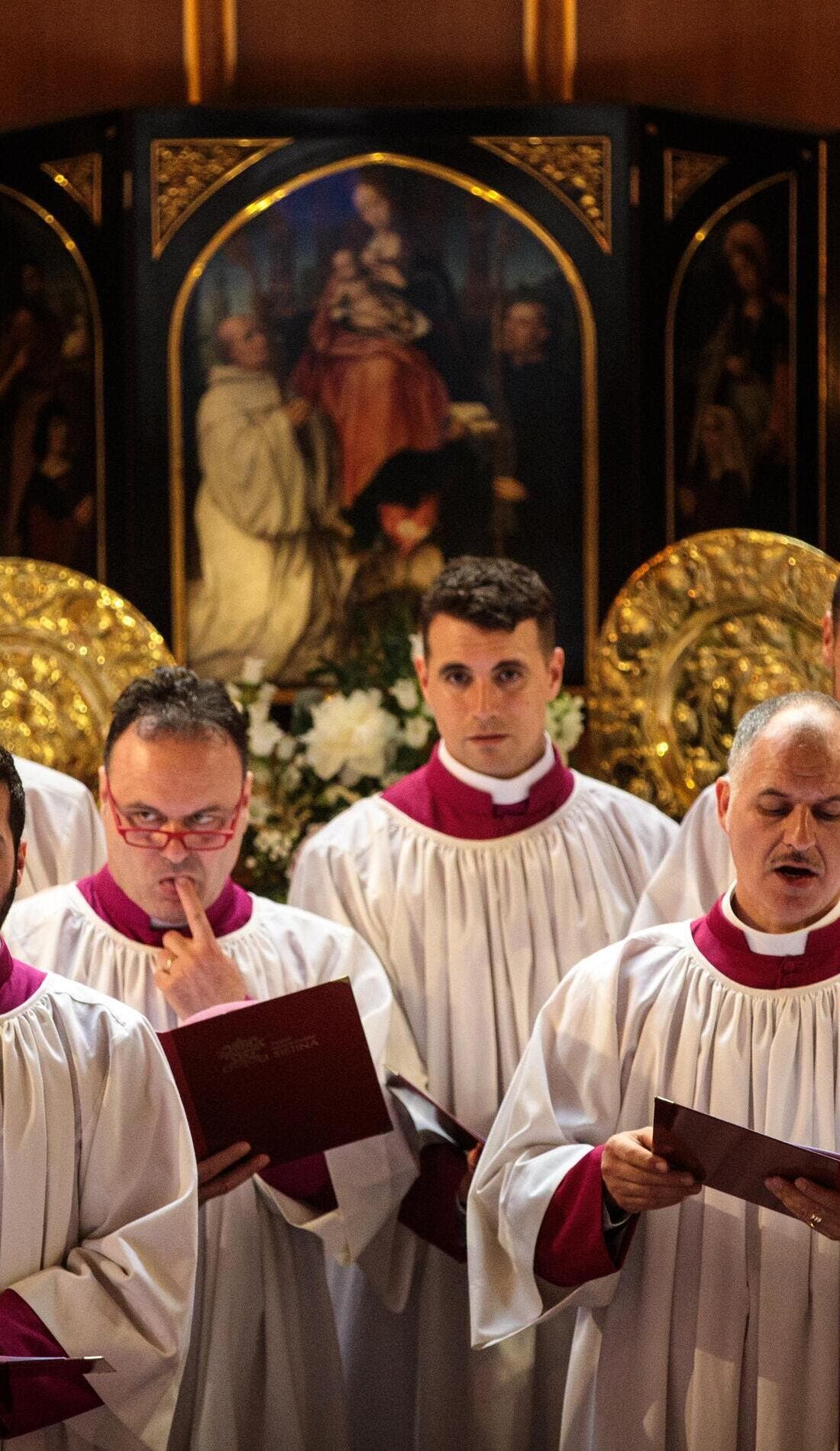 Sistine Chapel Choir promotional image for upcoming events and ticket sales