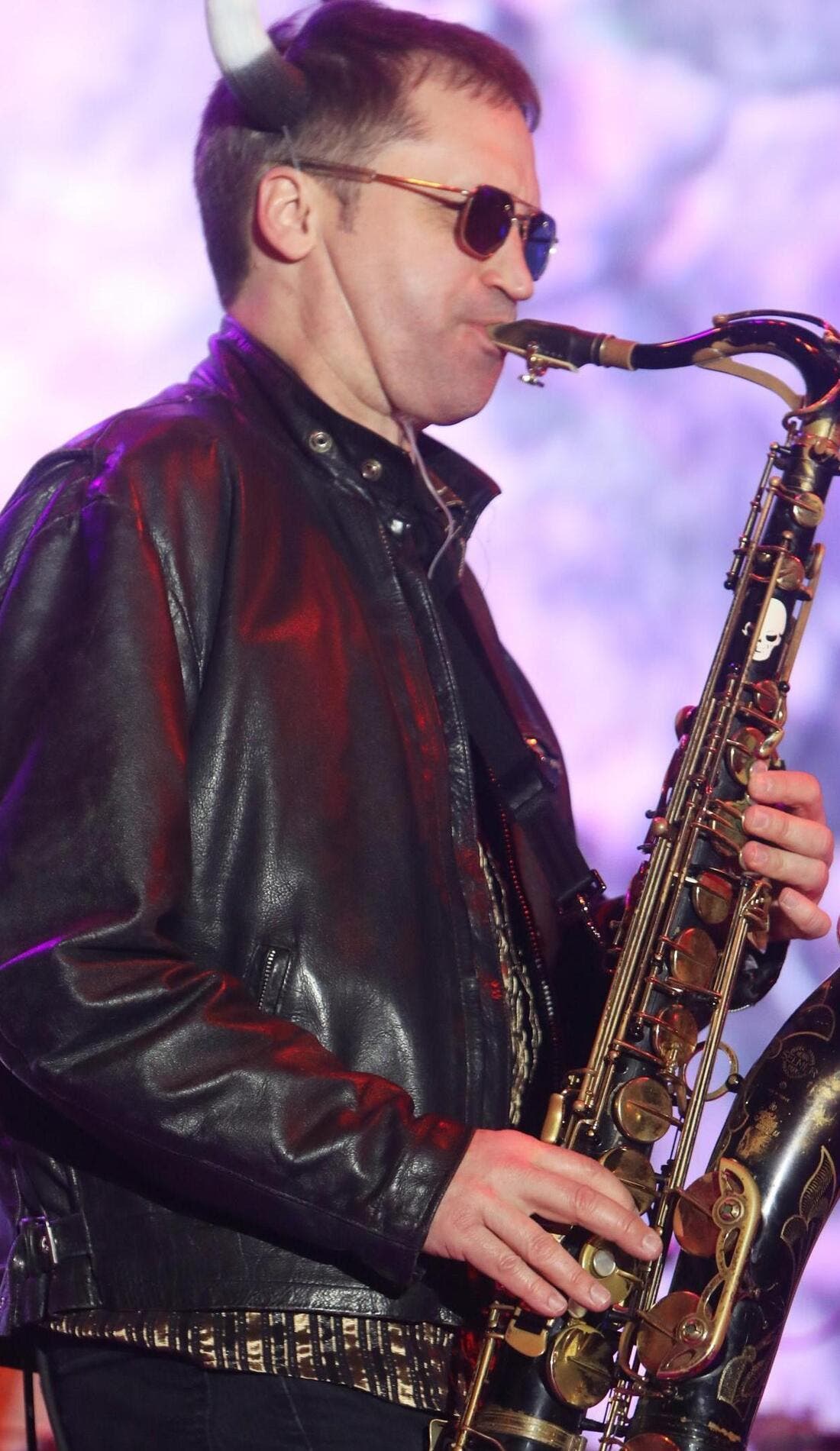 Skerik promotional image for upcoming events and ticket sales