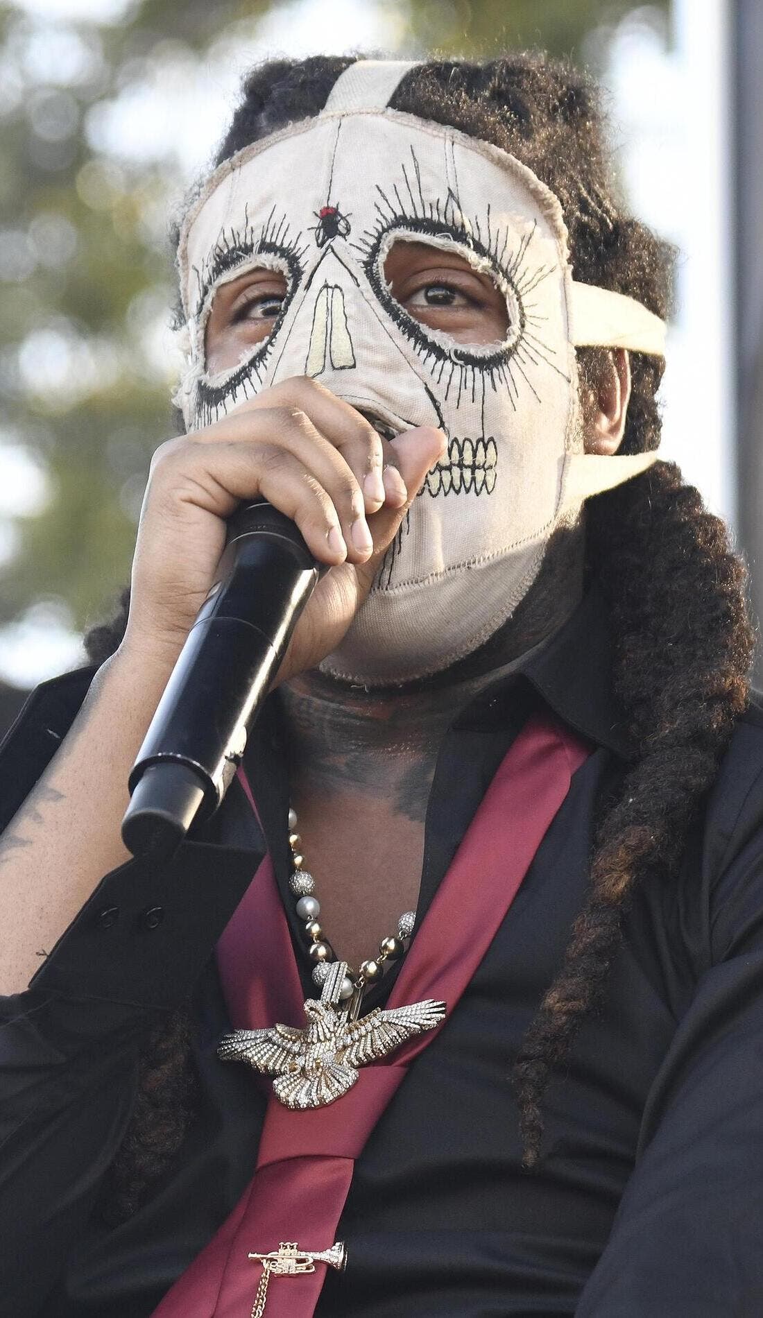 Skrilla promotional image for upcoming events and ticket sales