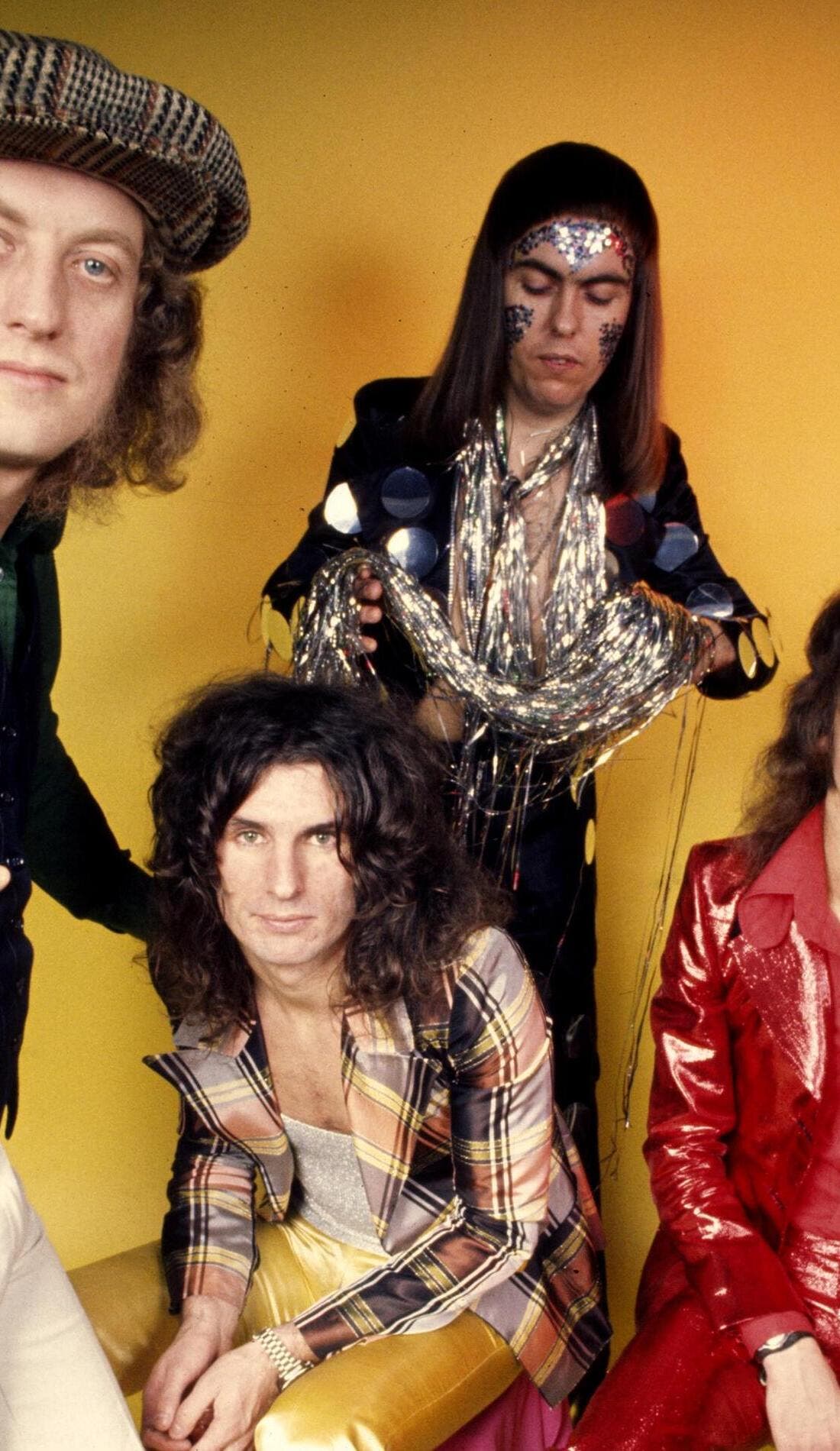 Slade promotional image for upcoming events and ticket sales