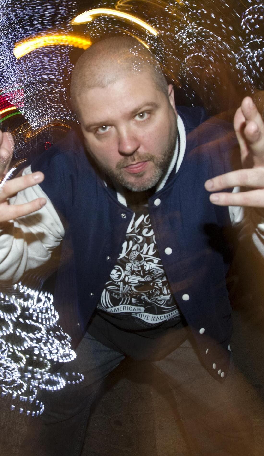 Slaine promotional image for upcoming events and ticket sales