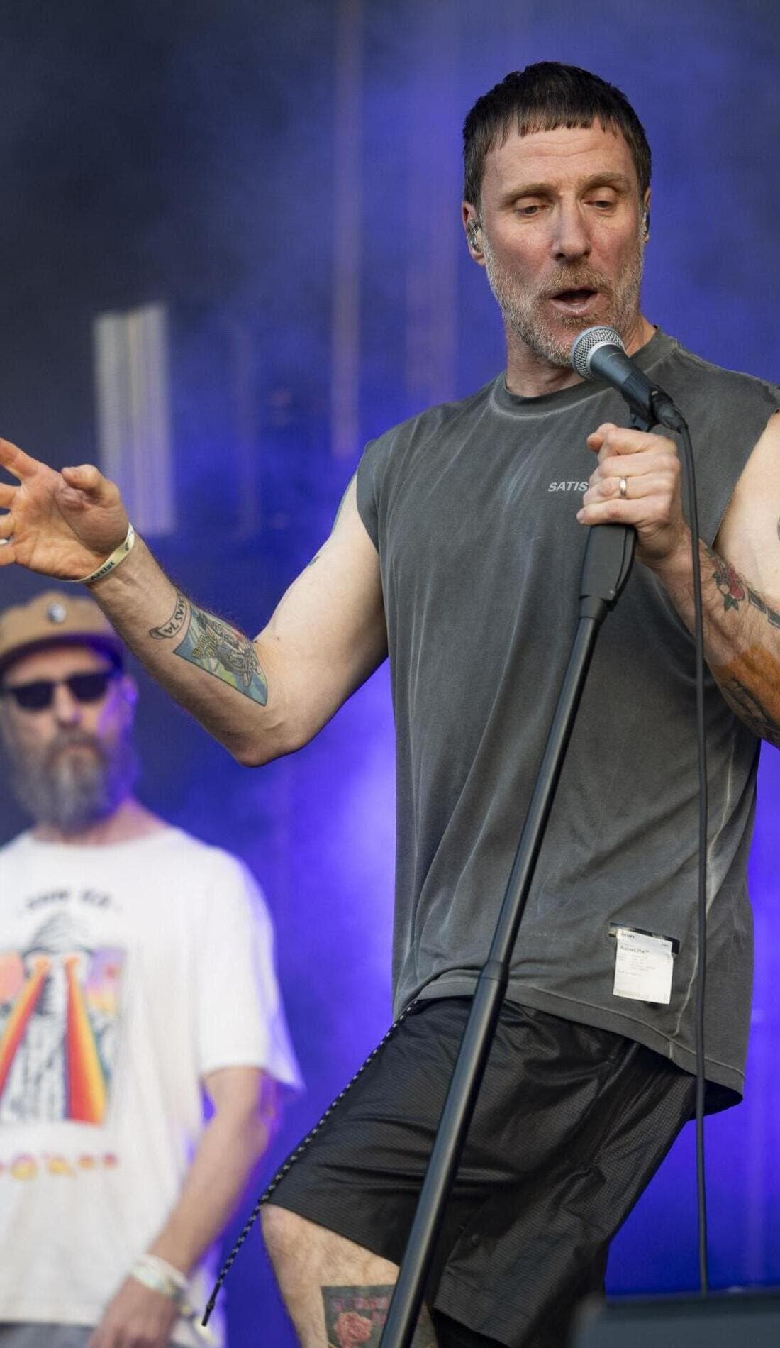 Sleaford Mods promotional image for upcoming events and ticket sales