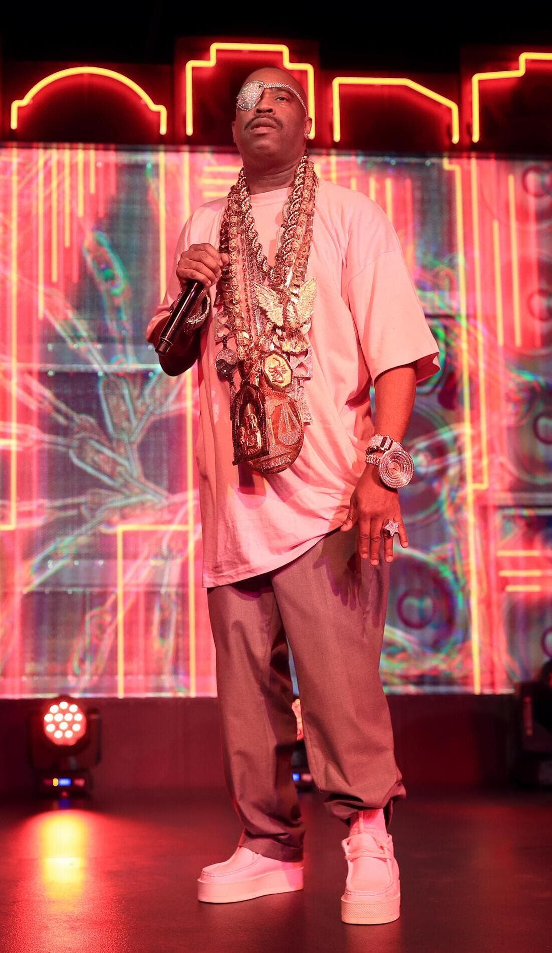 Slick Rick promotional image for upcoming events and ticket sales