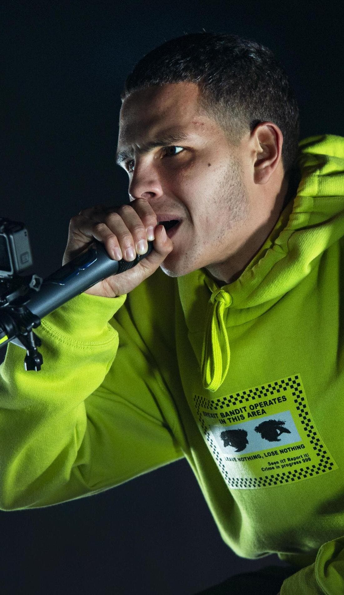 slowthai promotional image for upcoming events and ticket sales