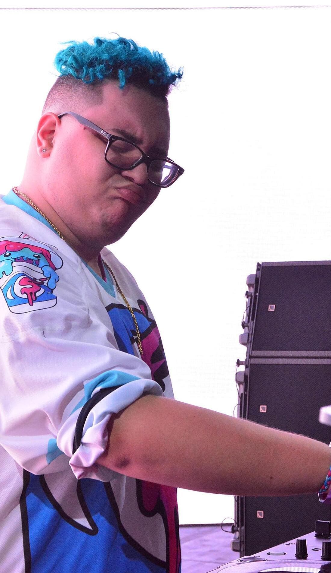 Slushii promotional image for upcoming events and ticket sales