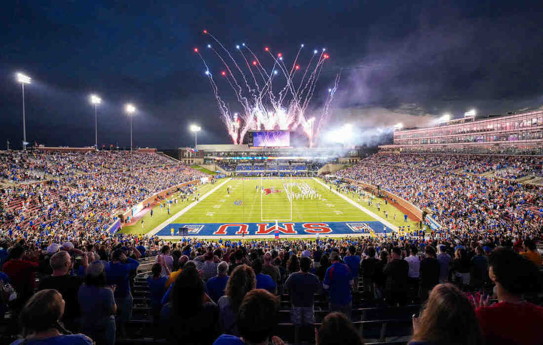 Promotional image for SMU Mustangs Football tickets