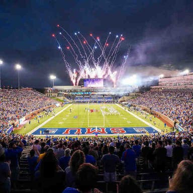 SMU Mustangs Football Parking Passes