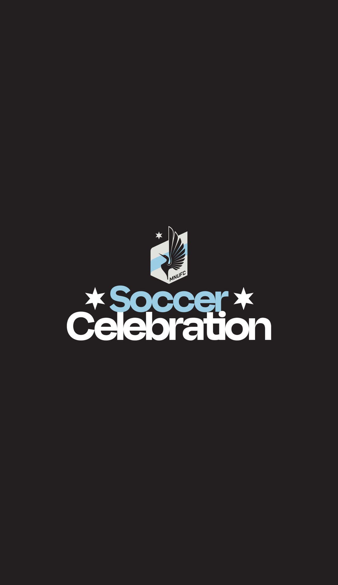 Soccer Celebration promotional image for upcoming events and ticket sales