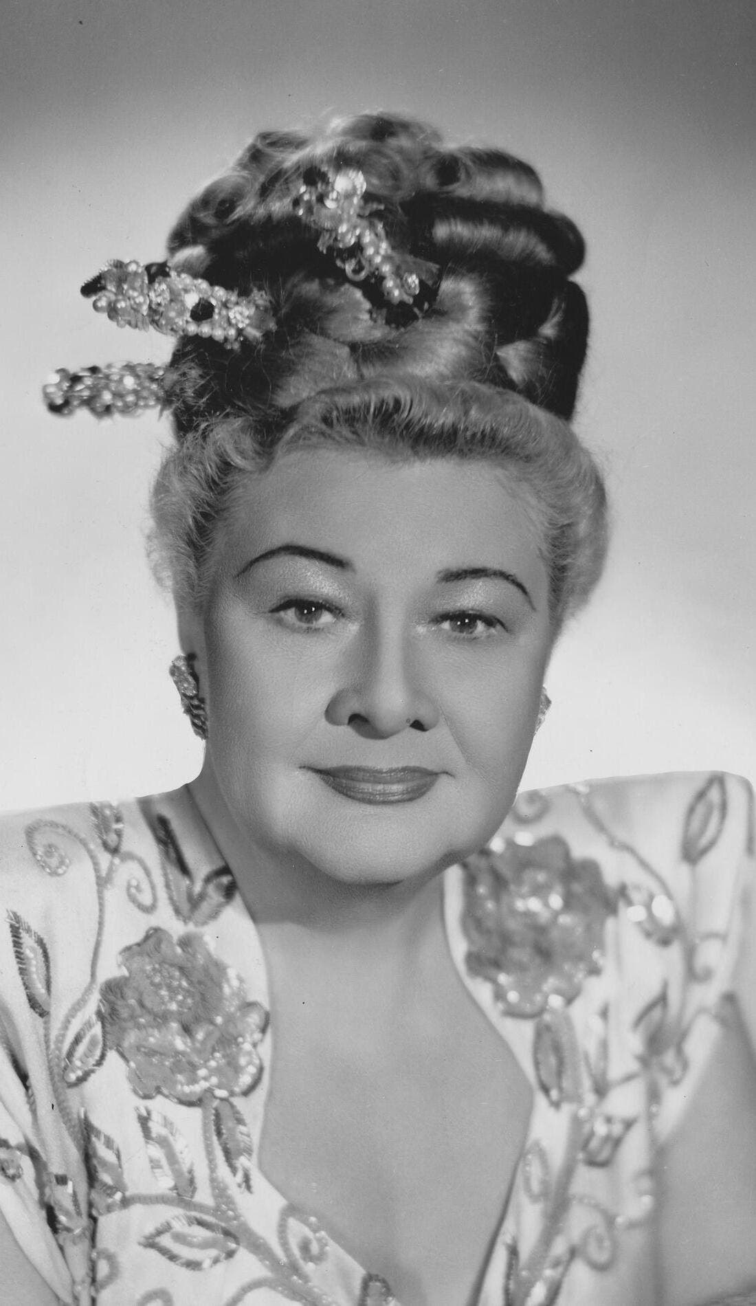 Sophie Tucker promotional image for upcoming events and ticket sales