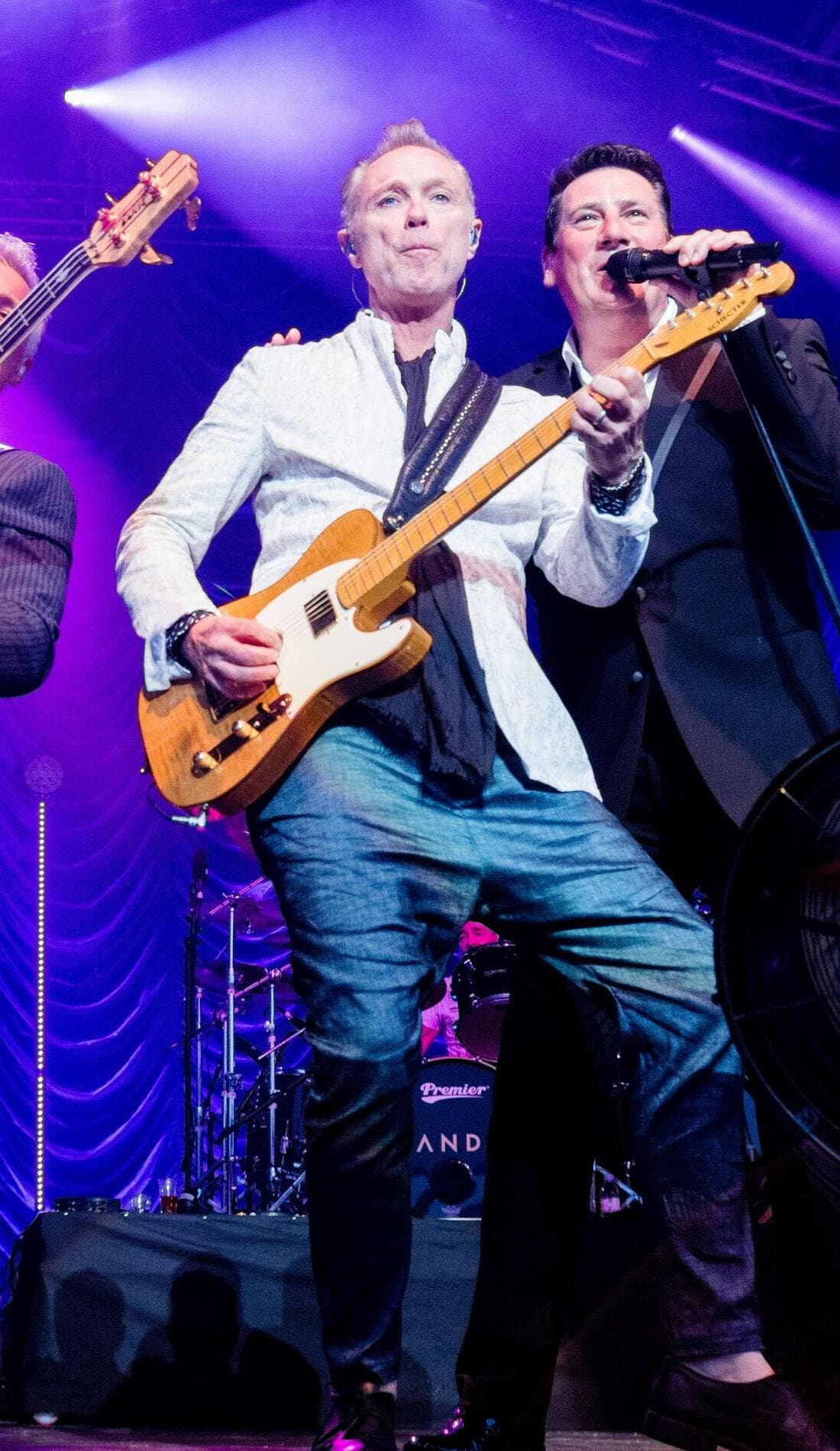 Spandau Ballet promotional image for upcoming events and ticket sales