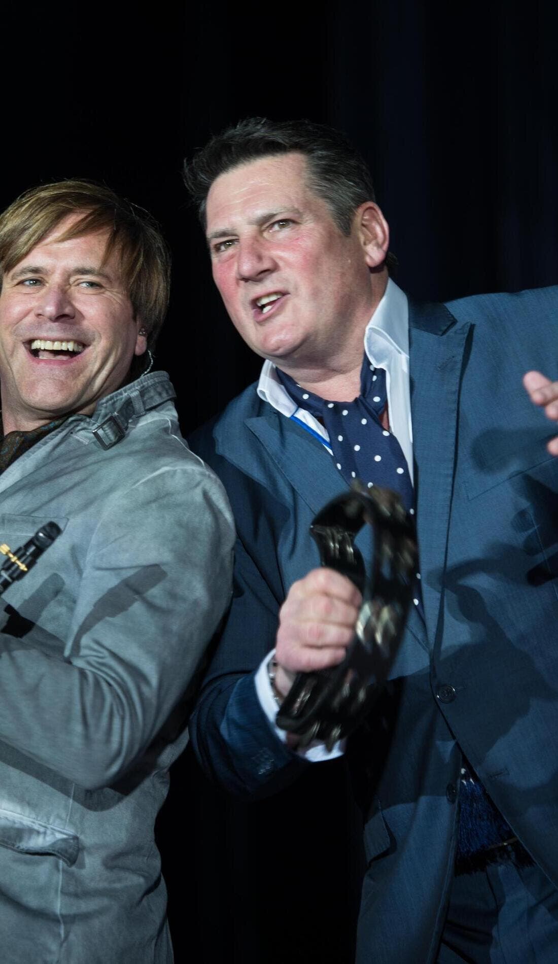 Spandau Ballet promotional image for upcoming events and ticket sales