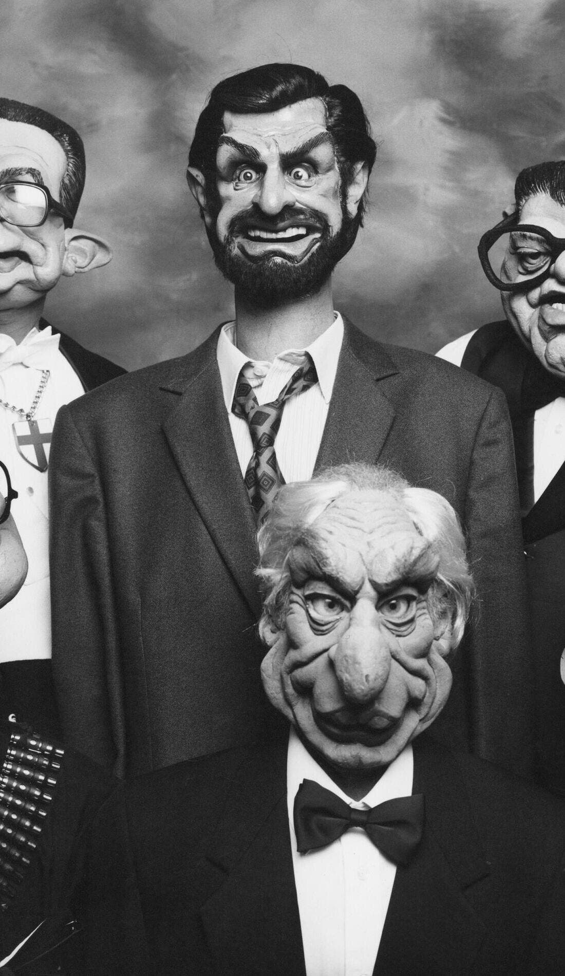 Spitting Image promotional image for upcoming events and ticket sales