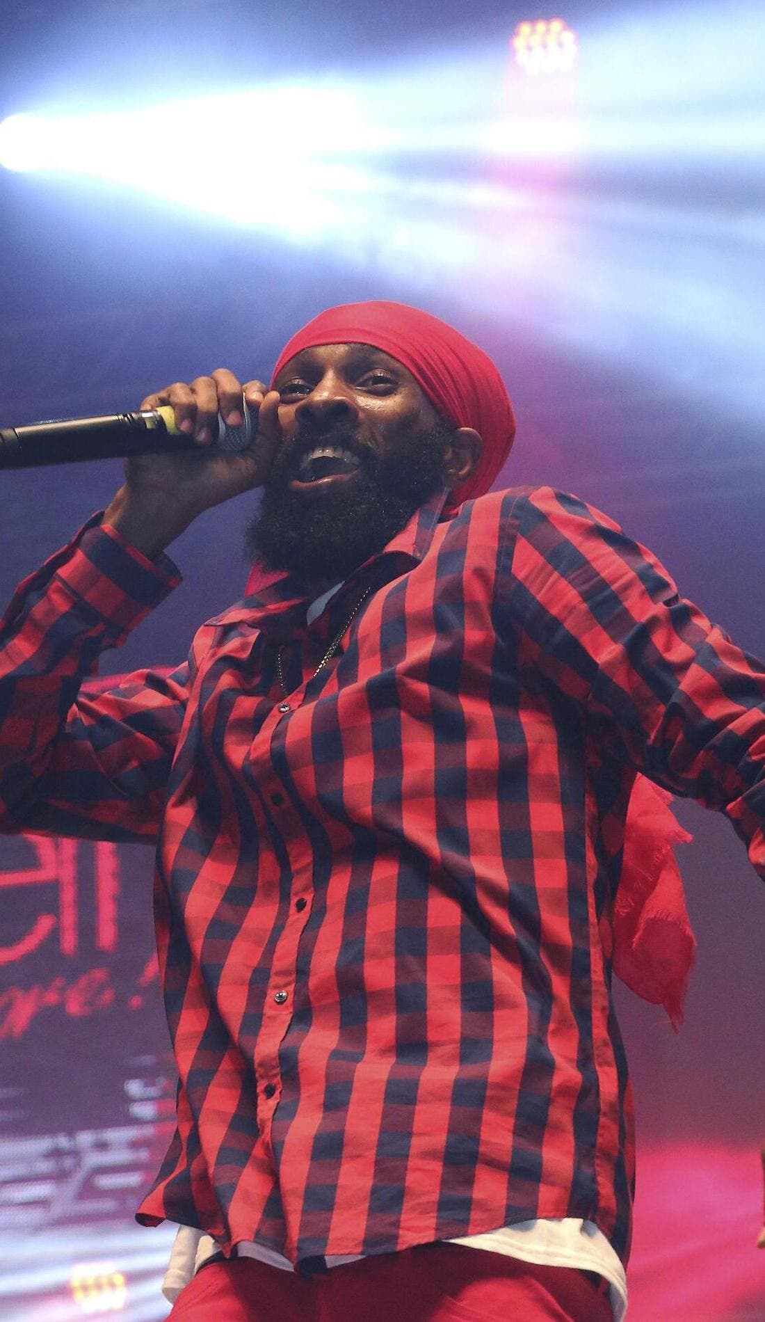 Spragga Benz promotional image for upcoming events and ticket sales