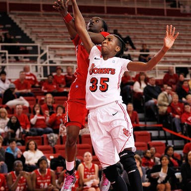 Promotional image of St. John's Red Storm Womens Basketball