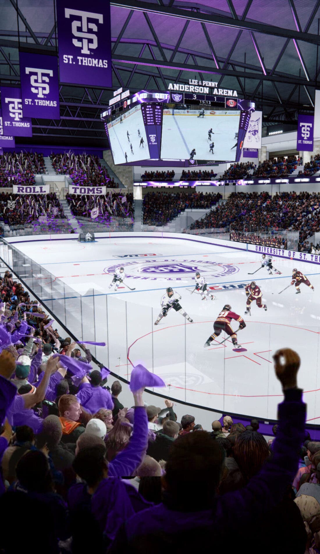 St. Thomas Tommies Mens Hockey promotional image for upcoming events and ticket sales