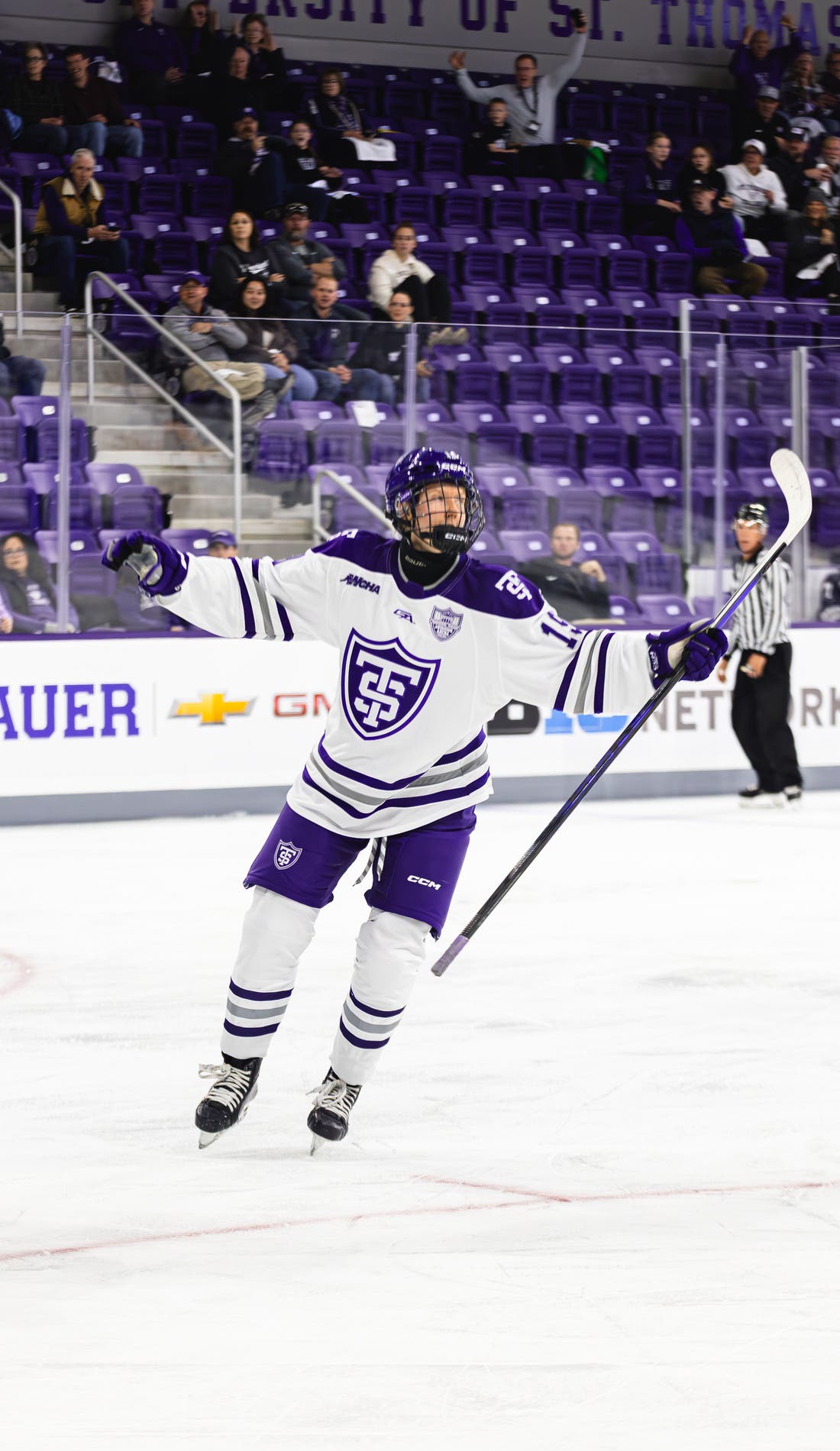 St. Thomas Tommies Womens Hockey promotional image for upcoming events and ticket sales