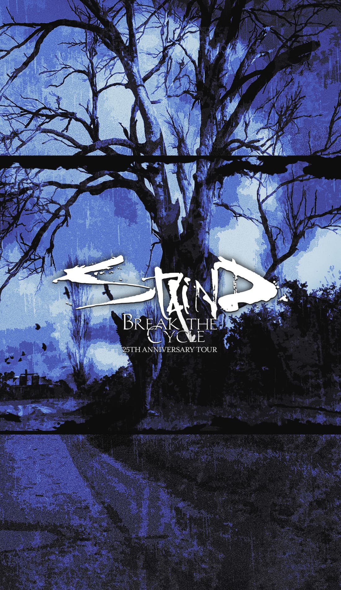 Staind promotional image for upcoming events and ticket sales in Grand Rapids