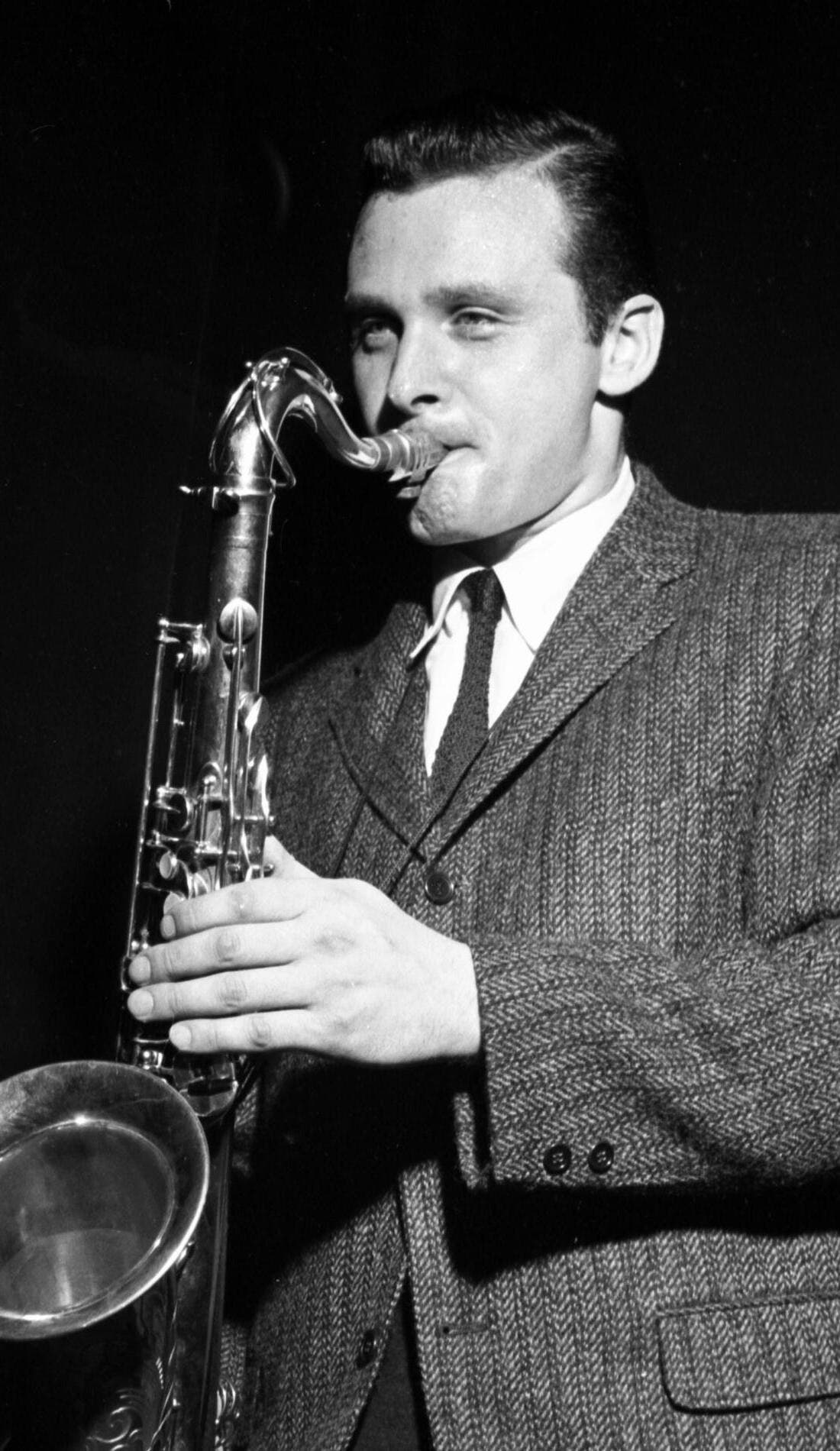 Stan Getz promotional image for upcoming events and ticket sales