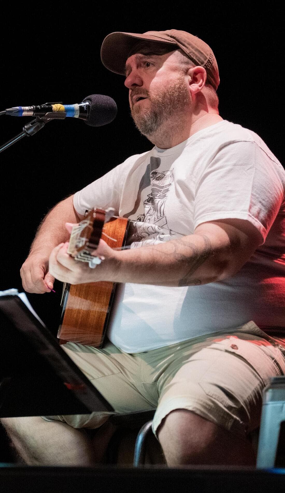 Stephin Merritt promotional image for upcoming events and ticket sales
