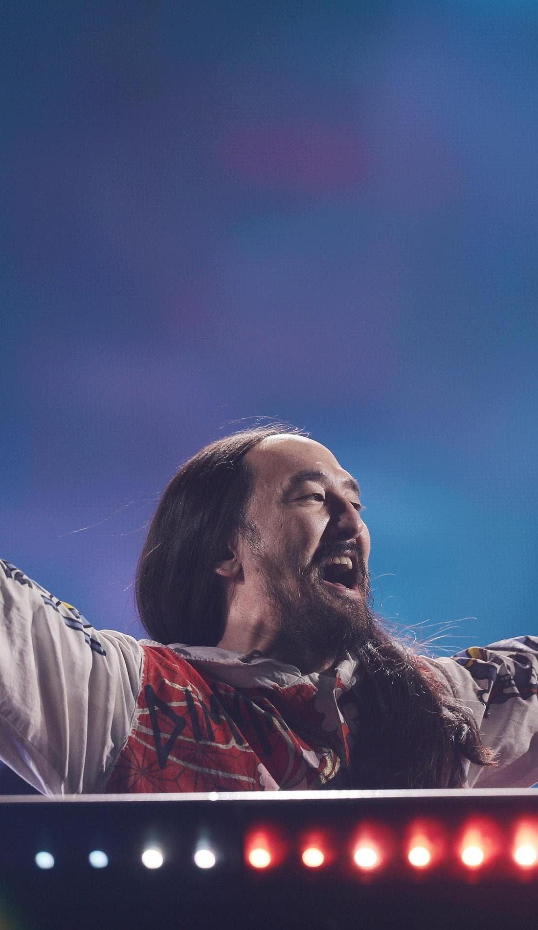 Steve Aoki promotional image for upcoming events and ticket sales