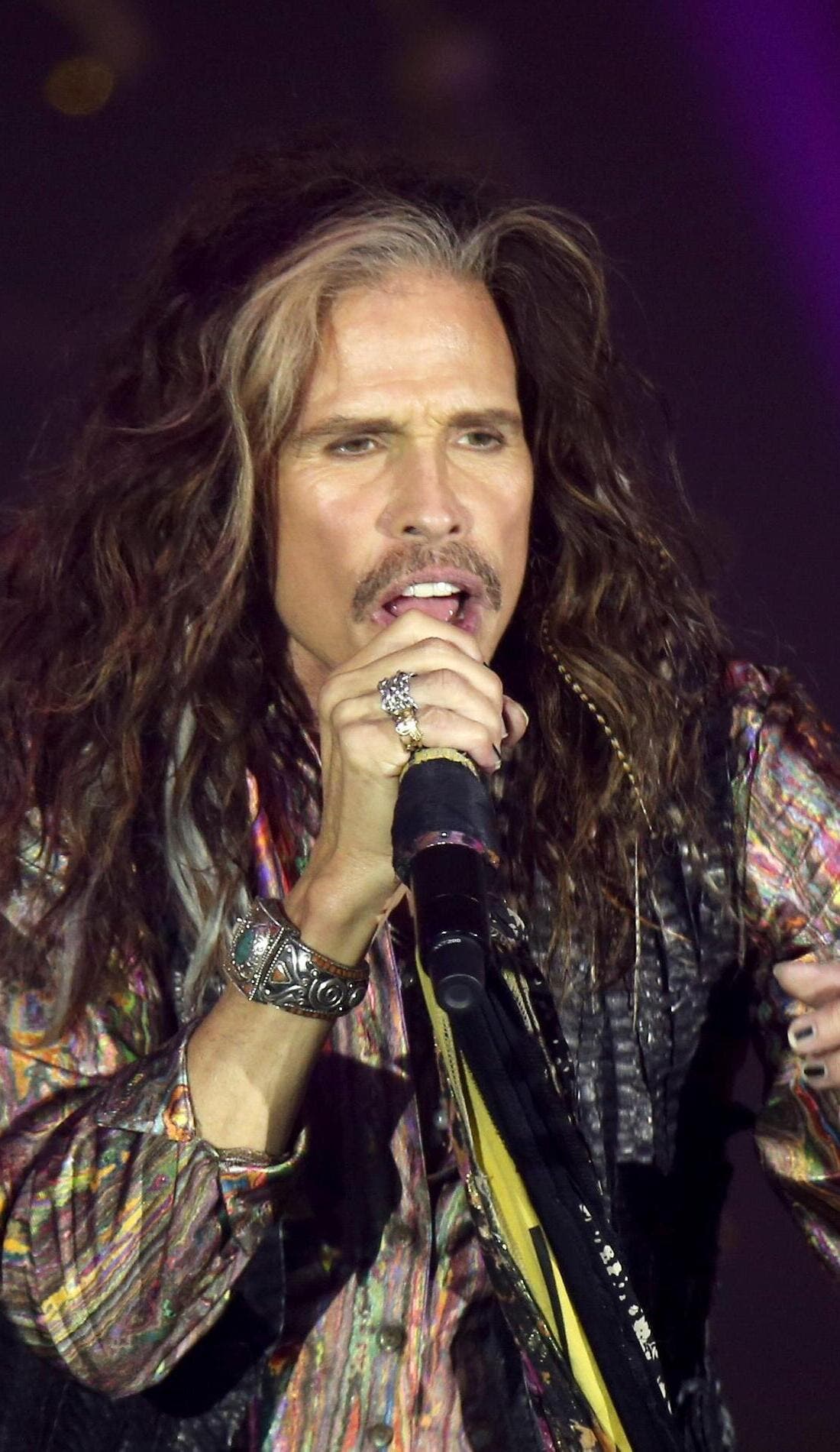 Steven Tyler promotional image for upcoming events and ticket sales