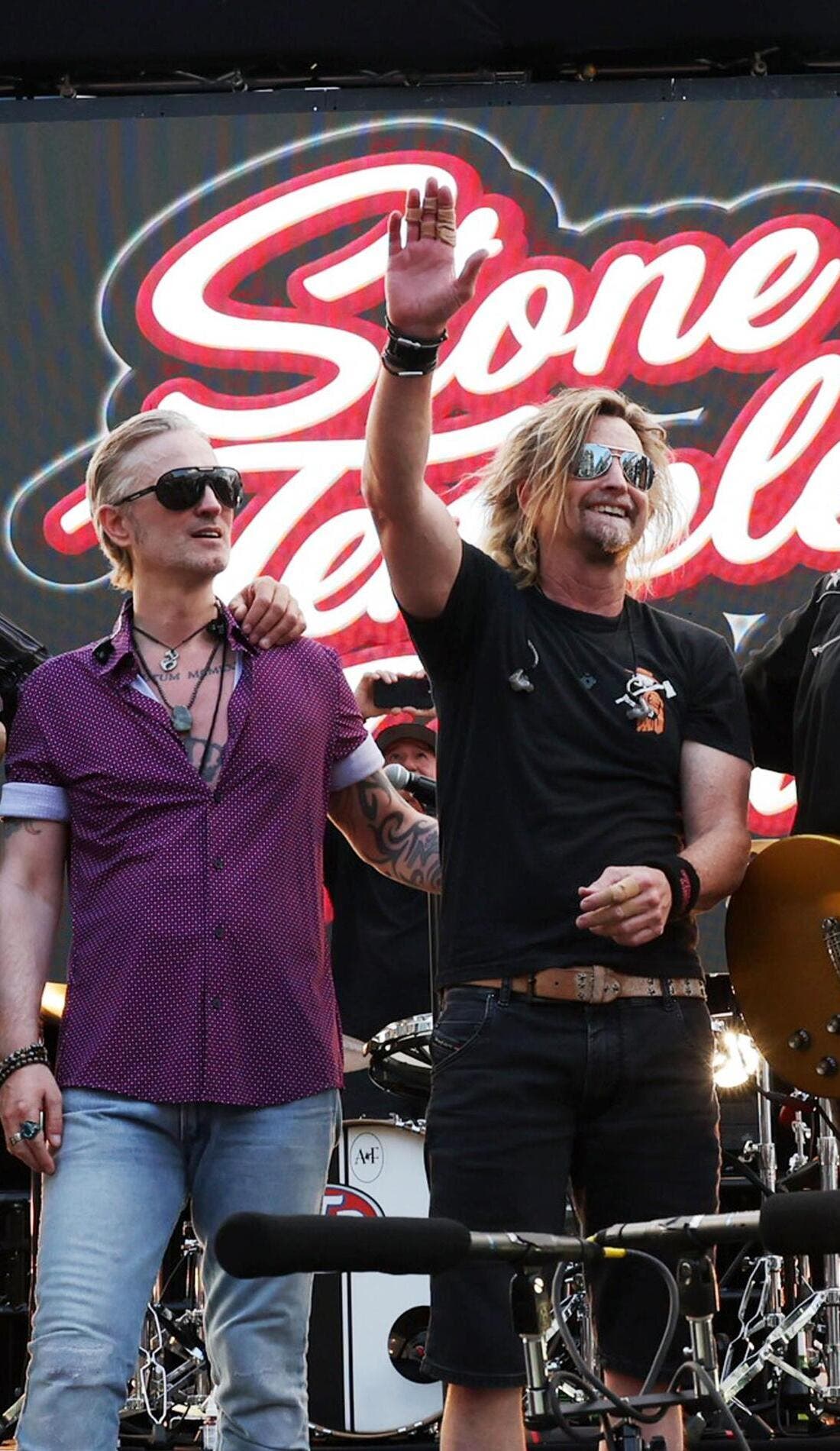 Stone Temple Pilots promotional image for upcoming events and ticket sales