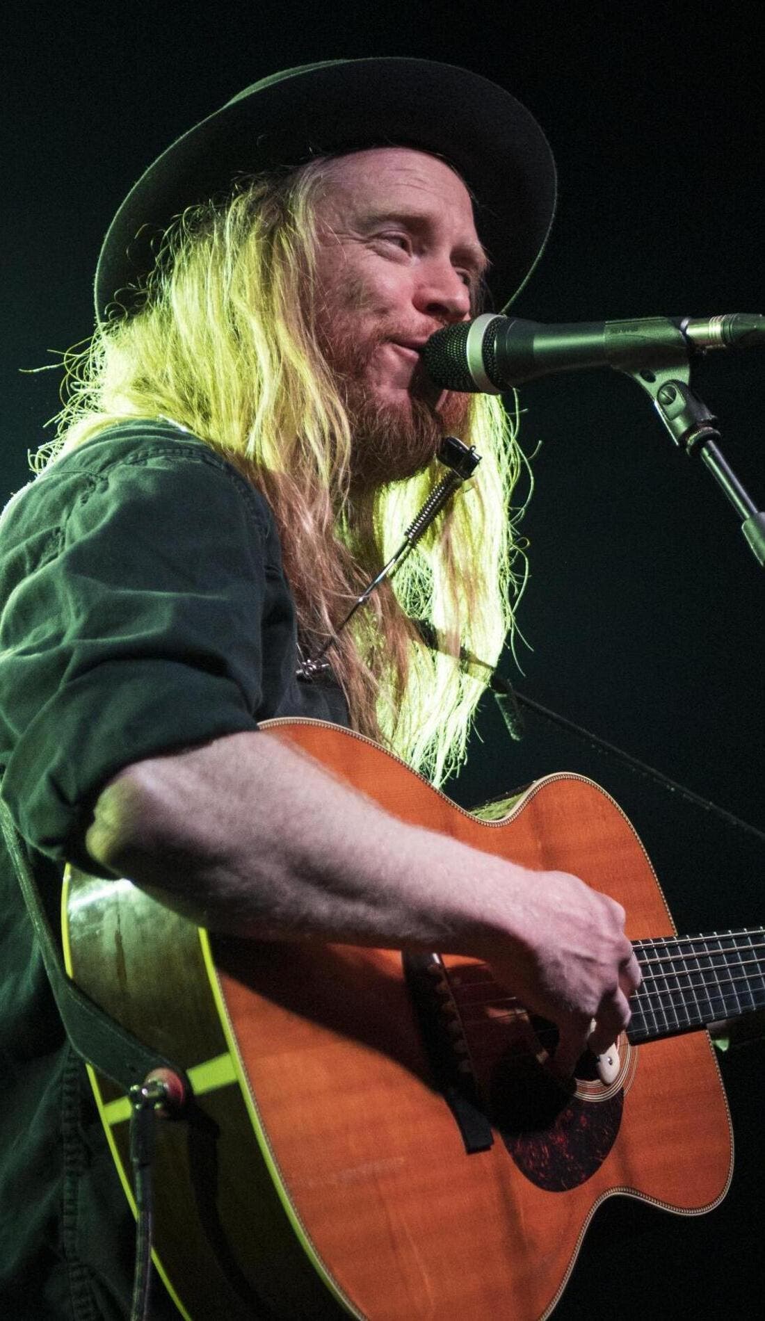 Stu Larsen promotional image for upcoming events and ticket sales