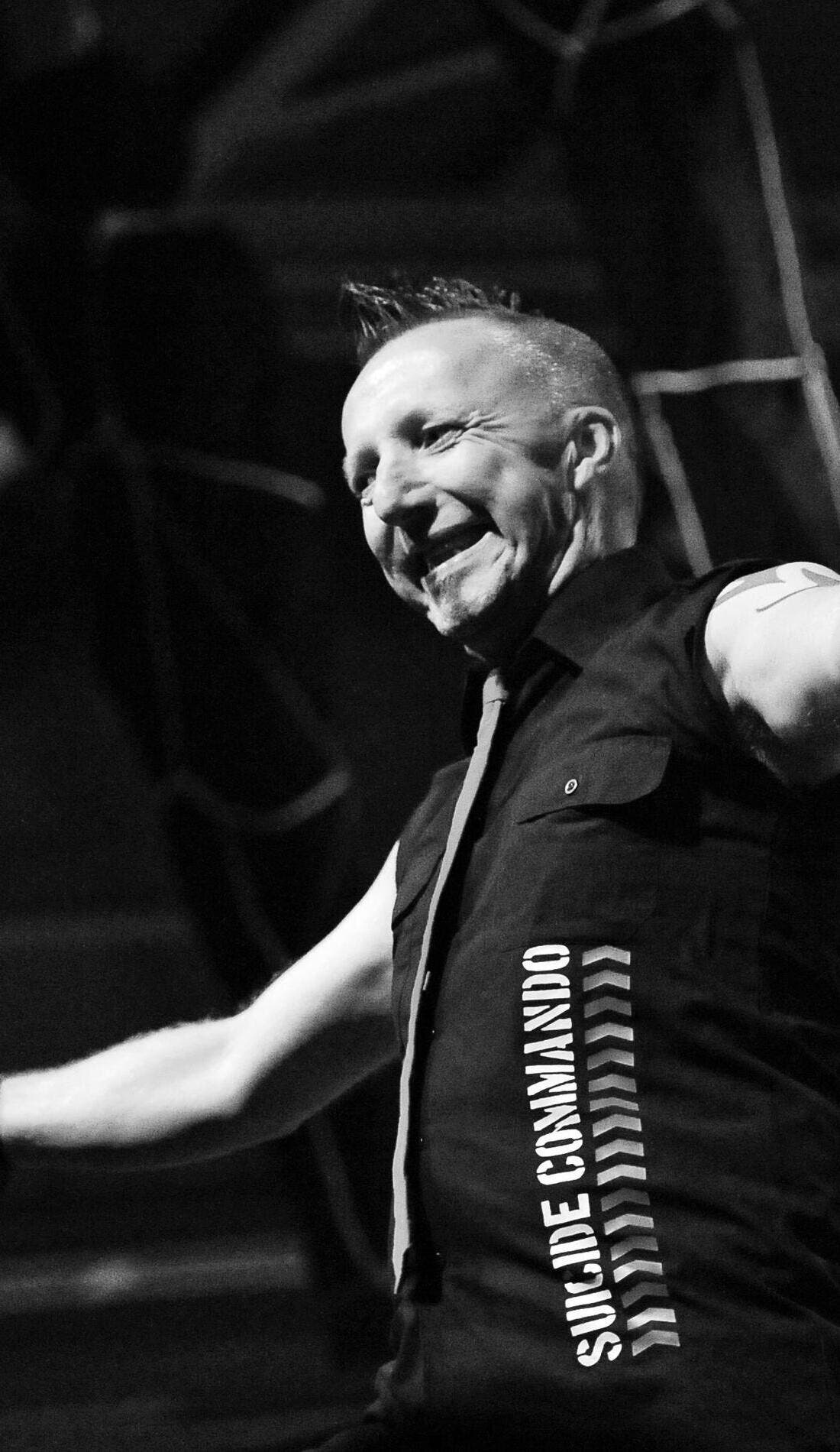 Suicide Commando promotional image for upcoming events and ticket sales in Seattle
