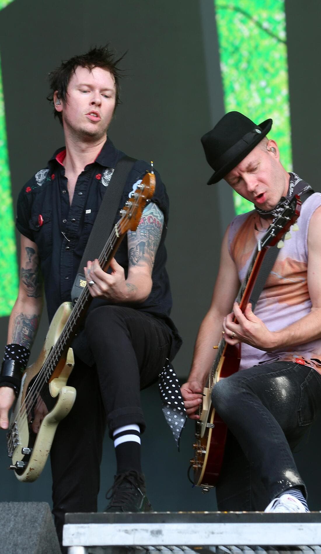 Sum 41 promotional image for upcoming events and ticket sales
