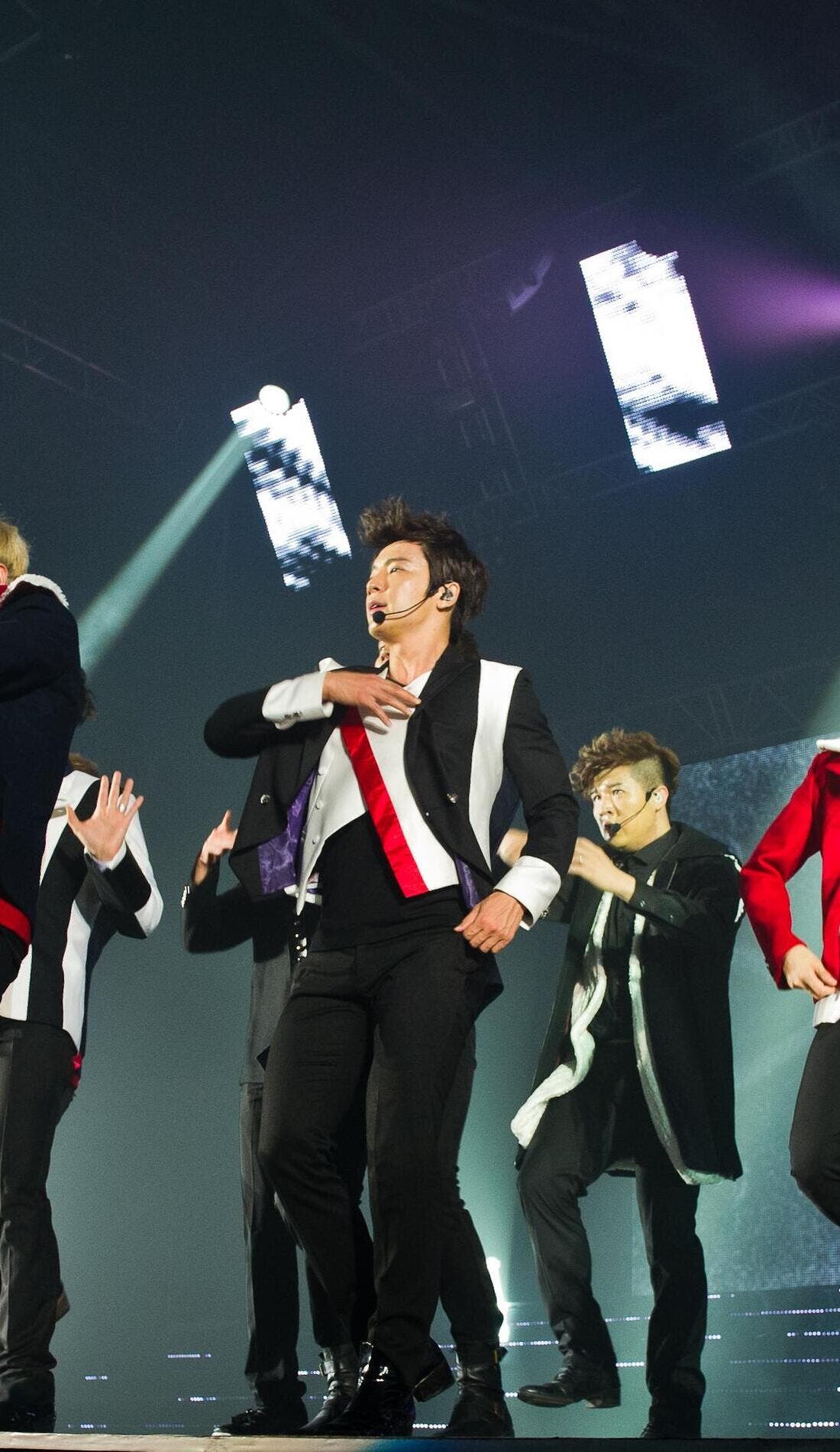 Super Junior promotional image for upcoming events and ticket sales