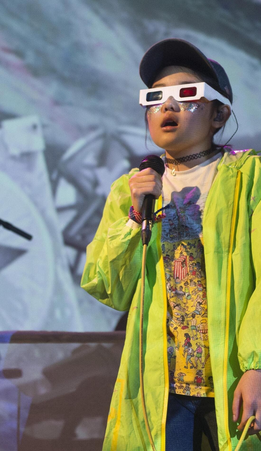 Superorganism promotional image for upcoming events and ticket sales