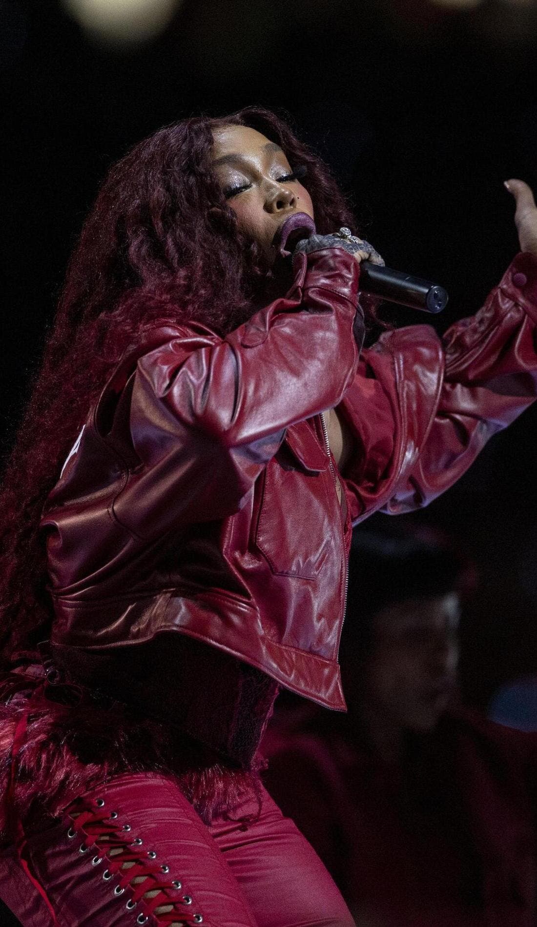 SZA promotional image for upcoming events and ticket sales