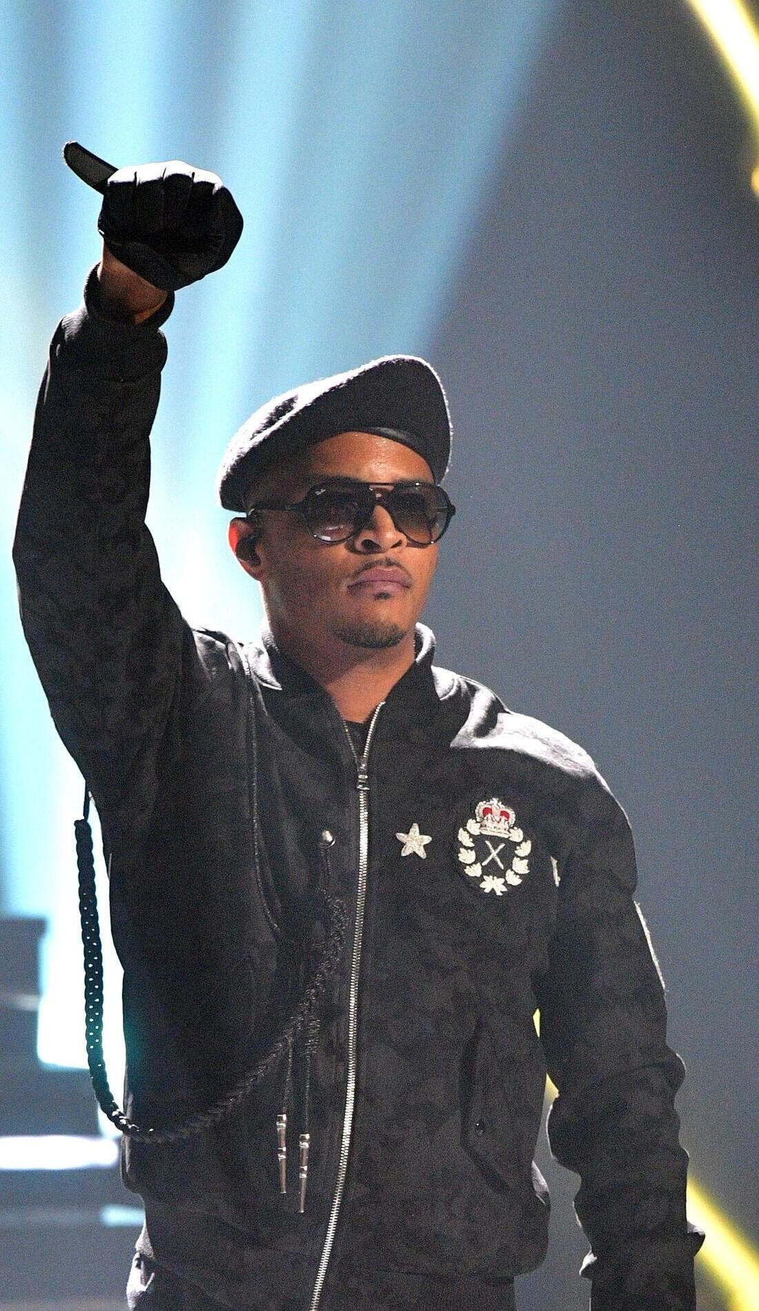 T.I. promotional image for upcoming events and ticket sales