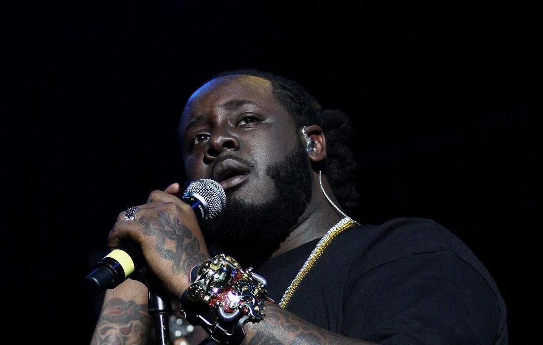 Promotional image for T-Pain with EarthGang tickets at MegaCorp Pavilion on Oct 11, 2025